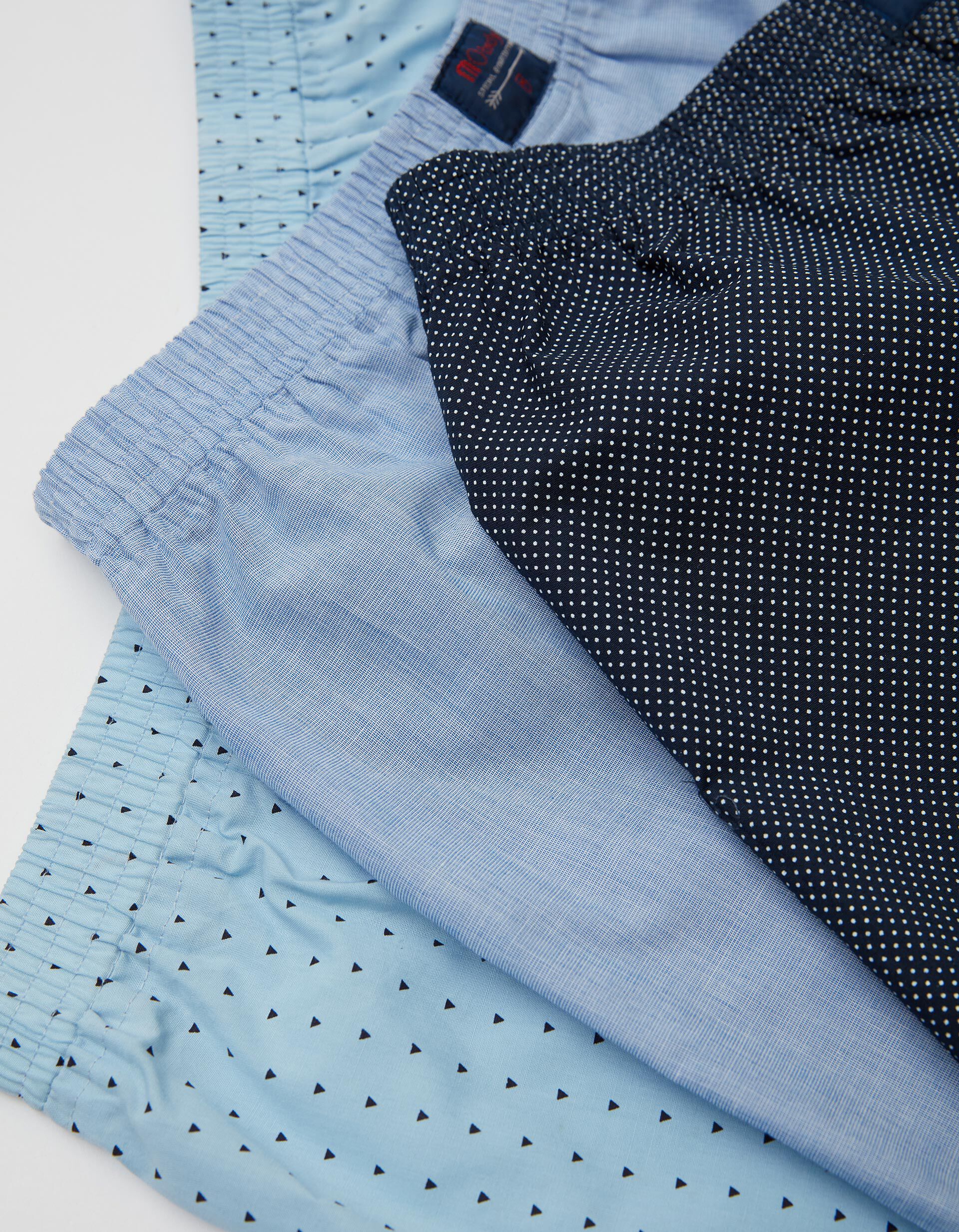 Comprar Online Pack 3 Boxers, Homem, Azul