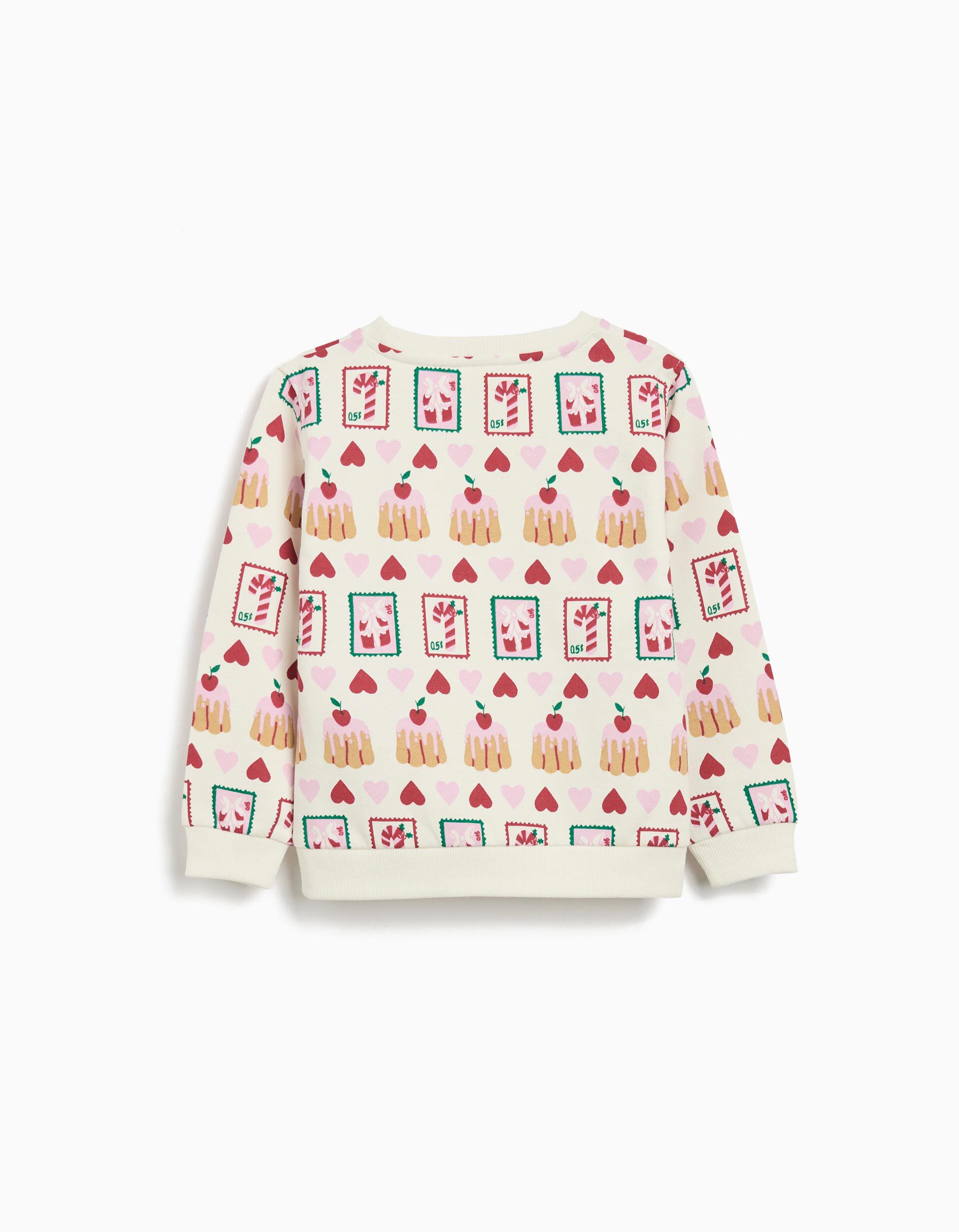 Comprar Online Sweatshirt de Natal, Menina, Branco