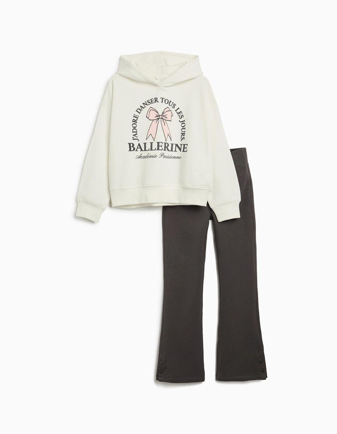 Conjunto de Jogging, Menina, Branco