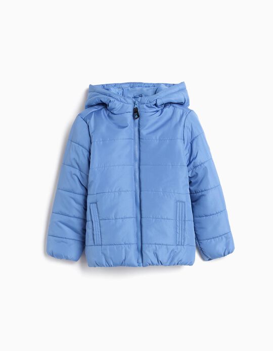 Comprar Online Casaco Acolchoado com Capuz, Menino, Azul