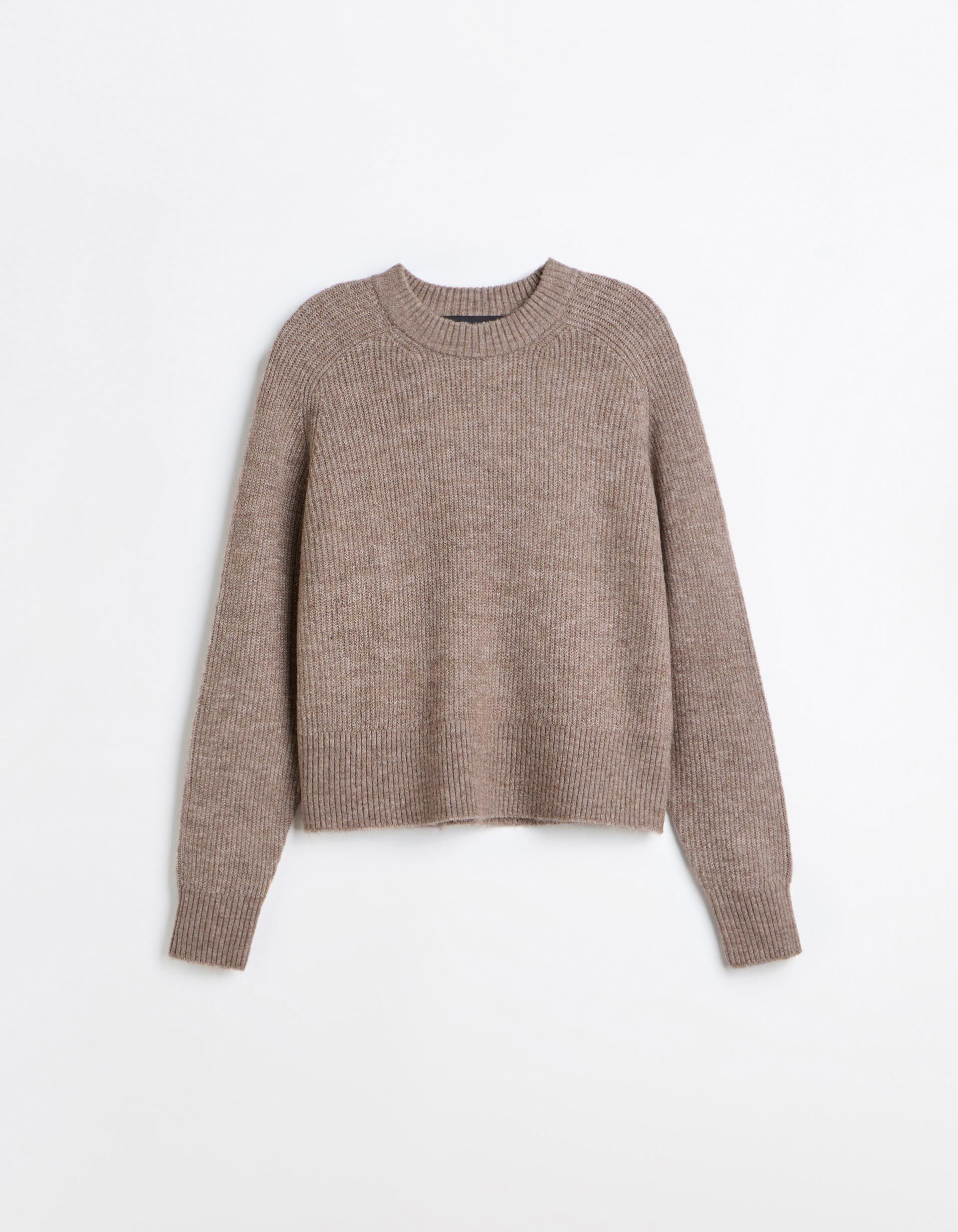 Comprar Online Camisola De Malha, Mulher, Bege Escuro