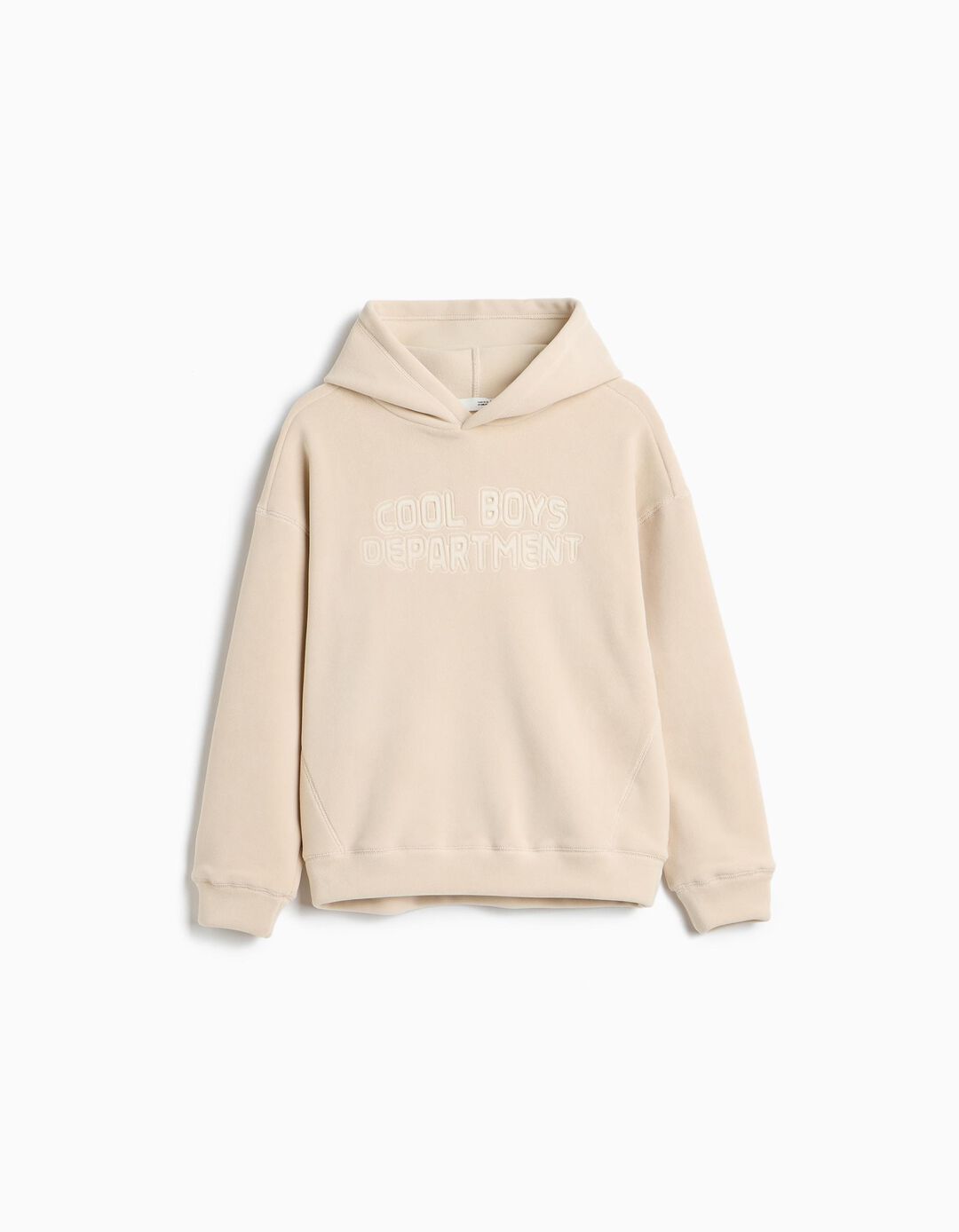 Sweatshirt De Malha Polar, Menino, Bege Claro