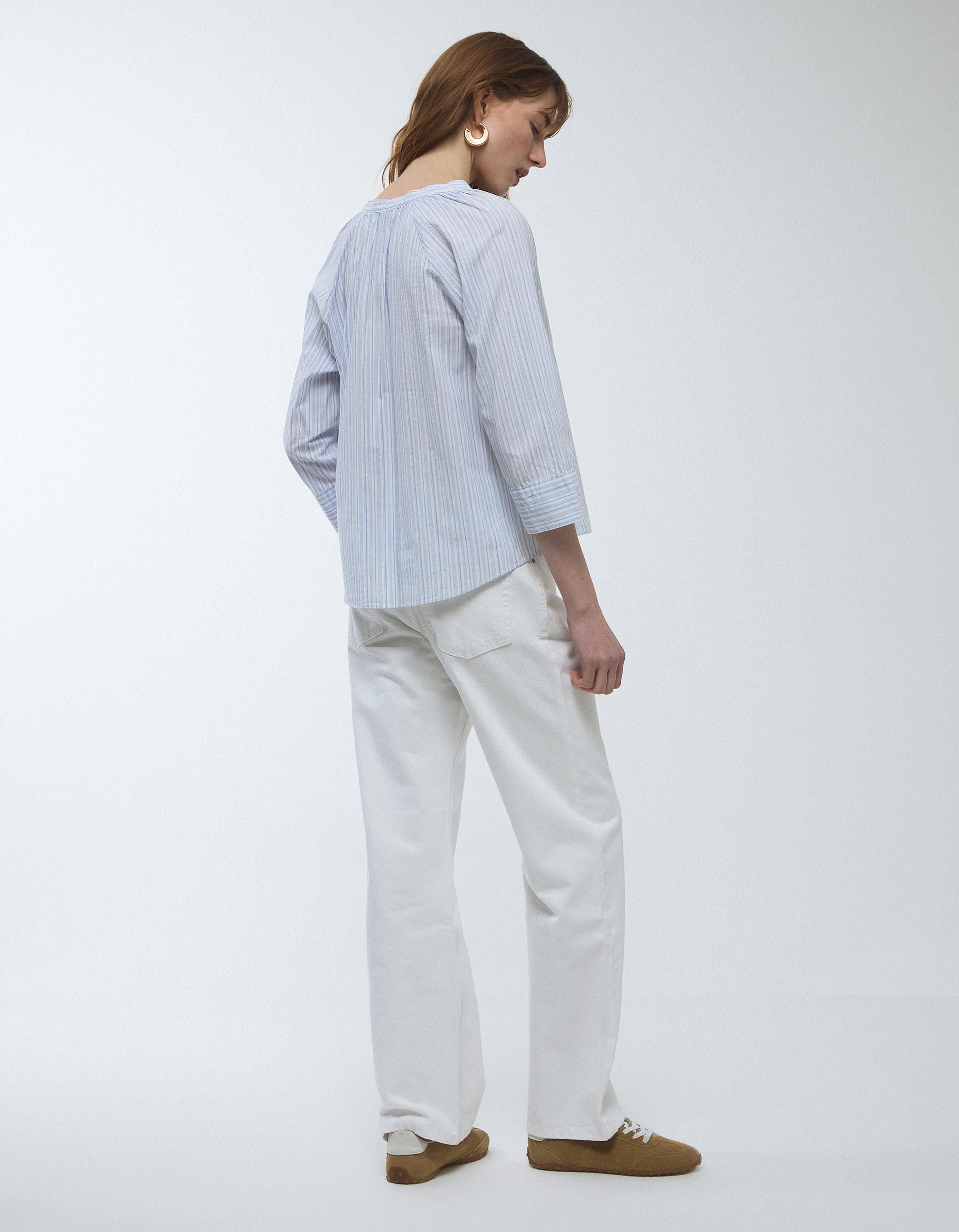 Comprar Online Blusa Riscas, Mulher, Azul