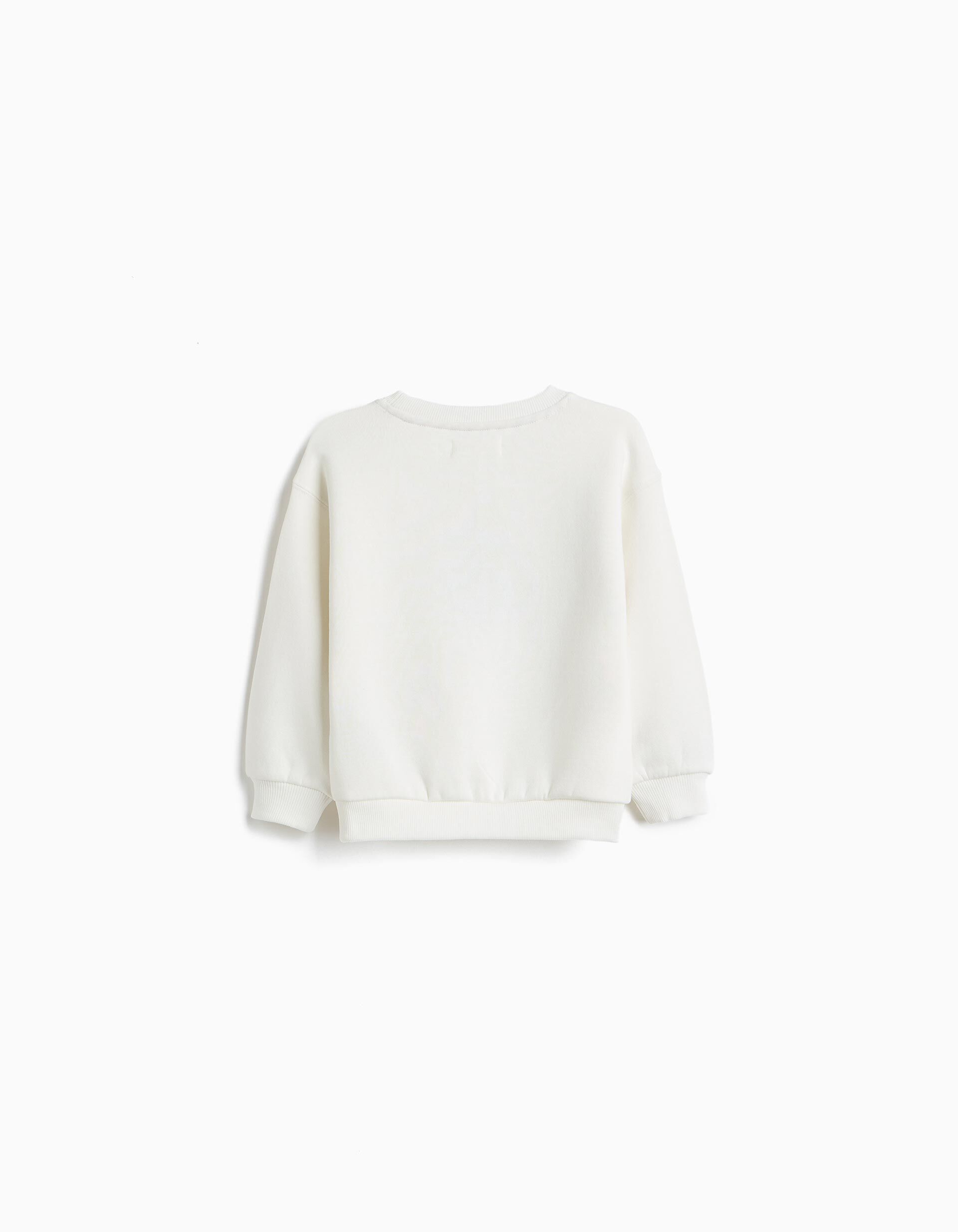 Comprar Online Sweatshirt Estampada, Menino, Branco