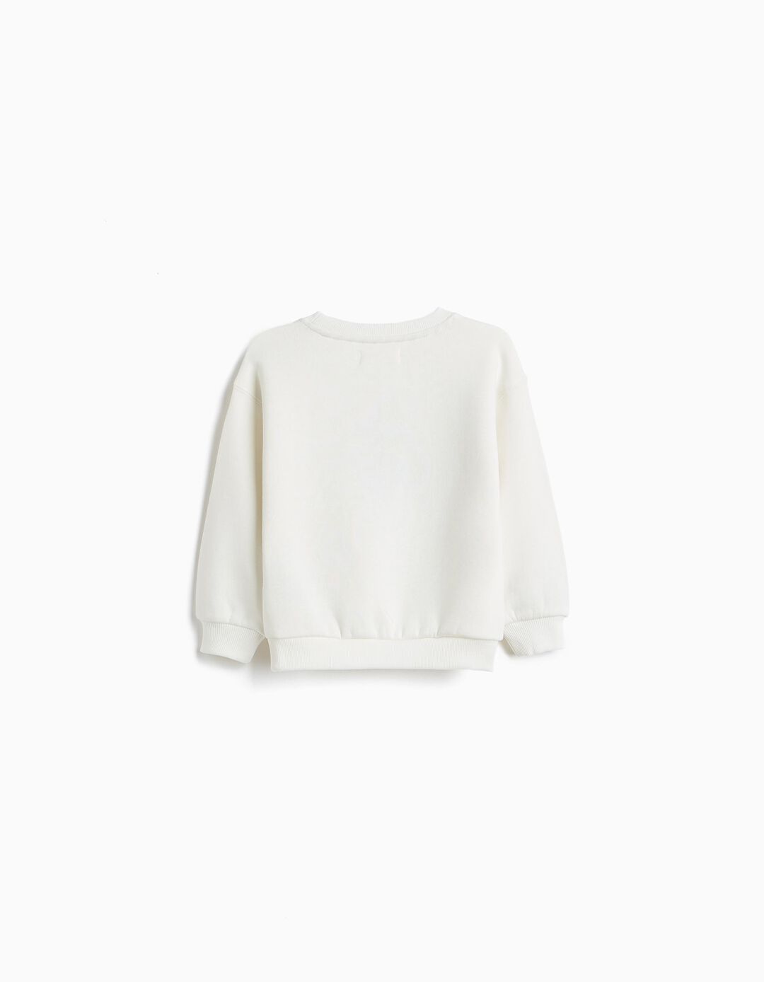 Sweatshirt Estampada, Menino, Branco