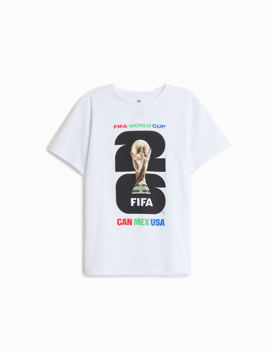 Comprar Online T-shirt 'FIFA', Menino, Branco