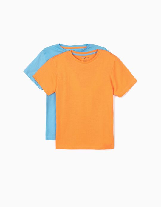 Pack de 2 t-shirts lisas