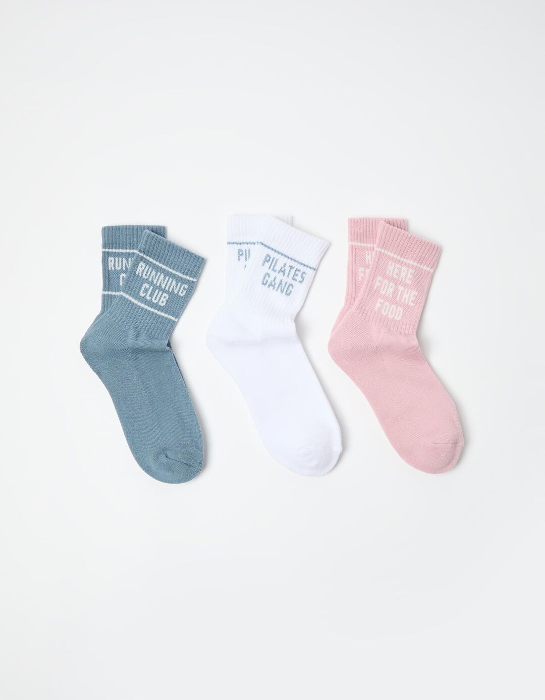 Pack 3 Pares de Meias, Mulher, Multicor