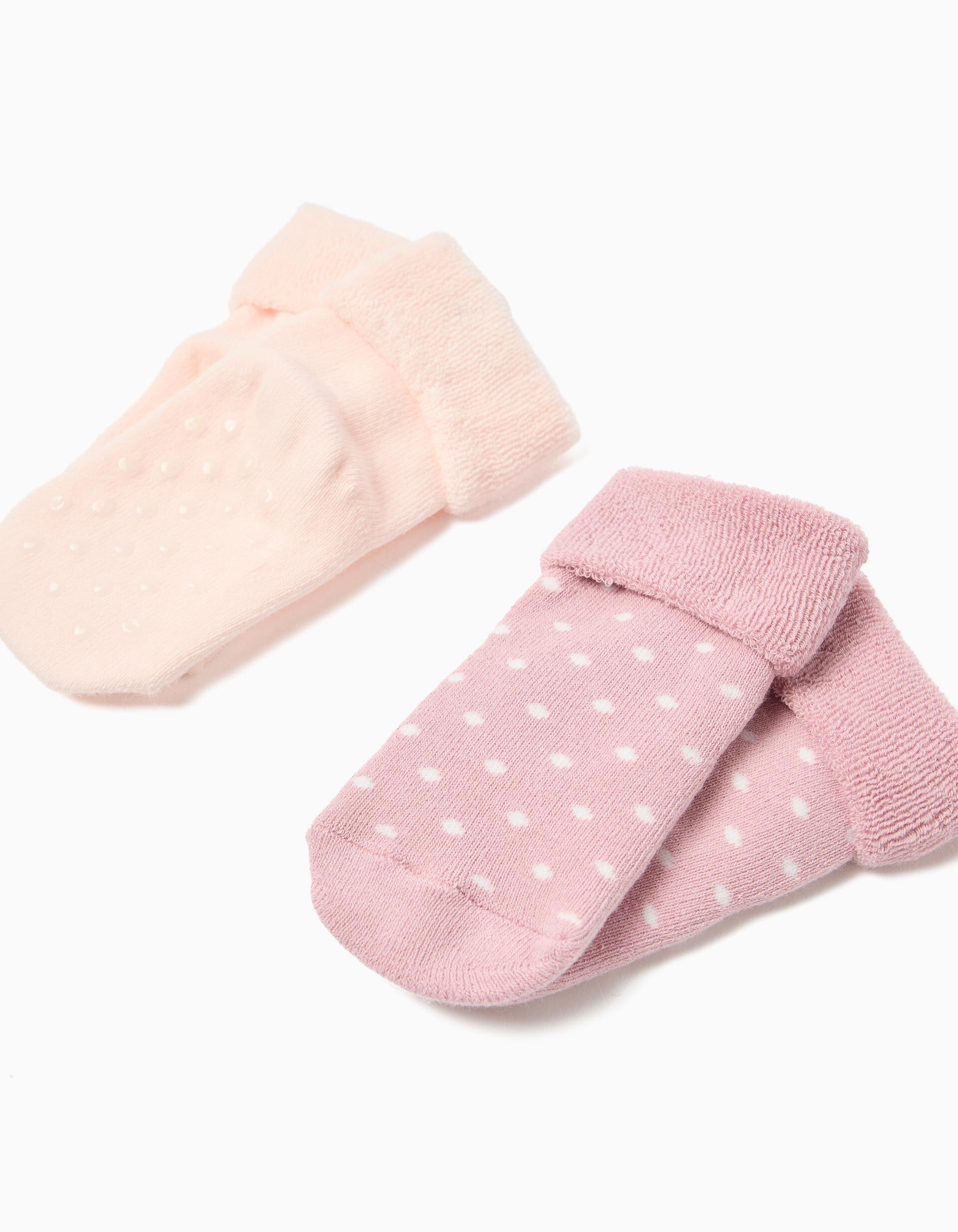 Comprar Online Pack 2 Pares de Meias Antiderrapante, Menina, Multicor