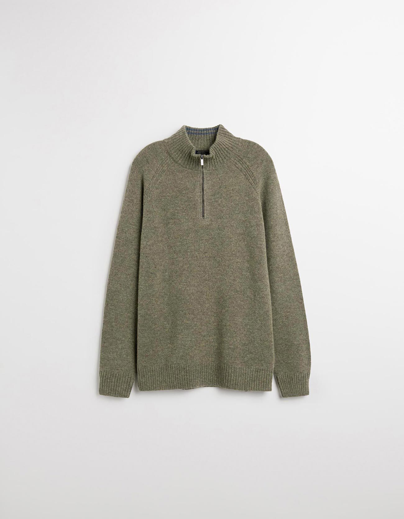 Comprar Online Camisola com L&atilde; com Fecho, Homem, Verde