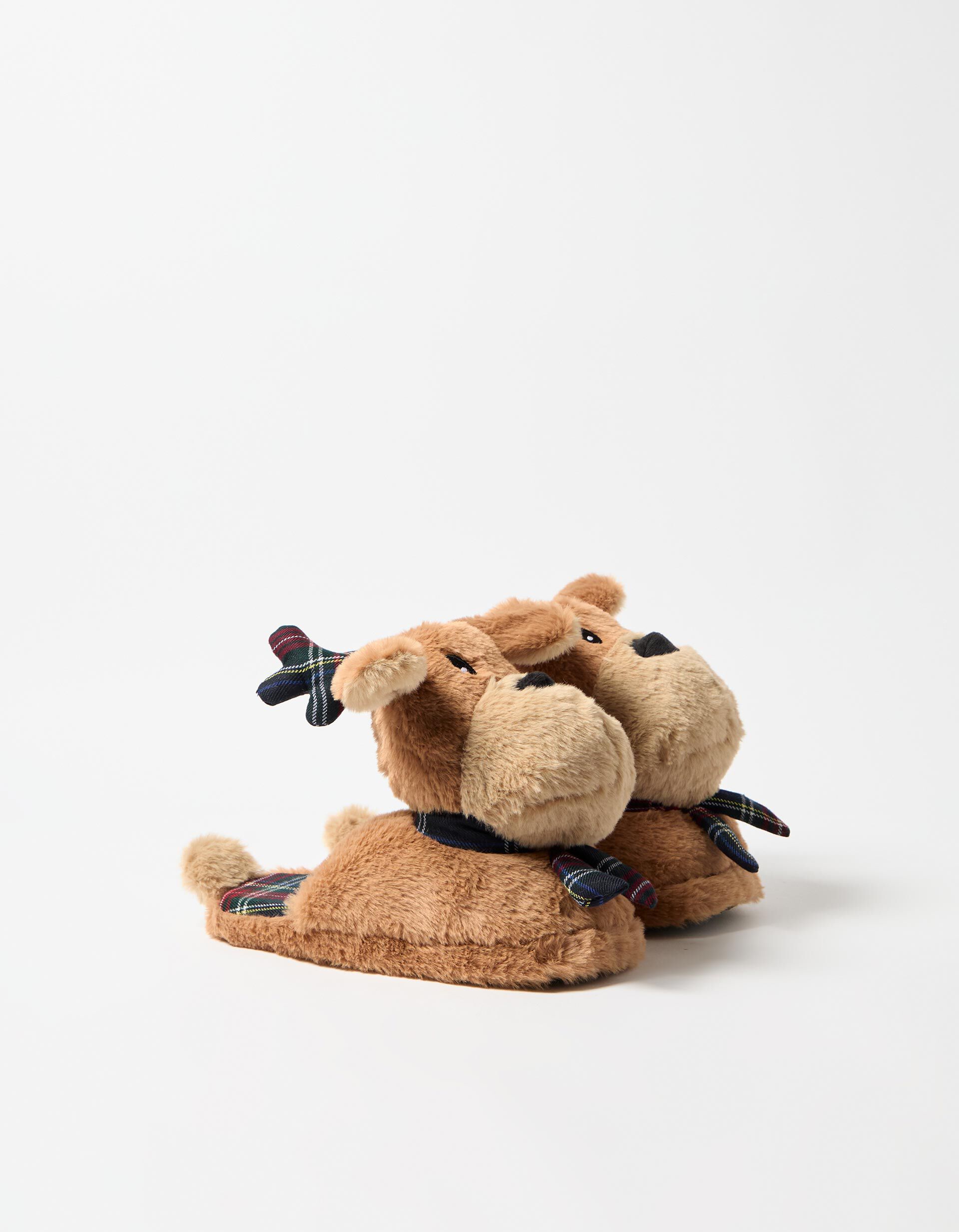 Comprar Online Chinelos de Quarto de Natal, Mulher, Bege