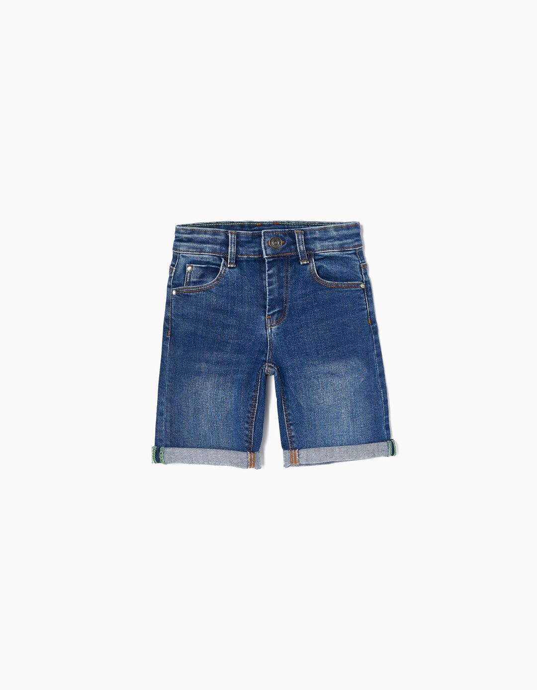 Denim Shorts for Boys 'Midi', Dark Blue