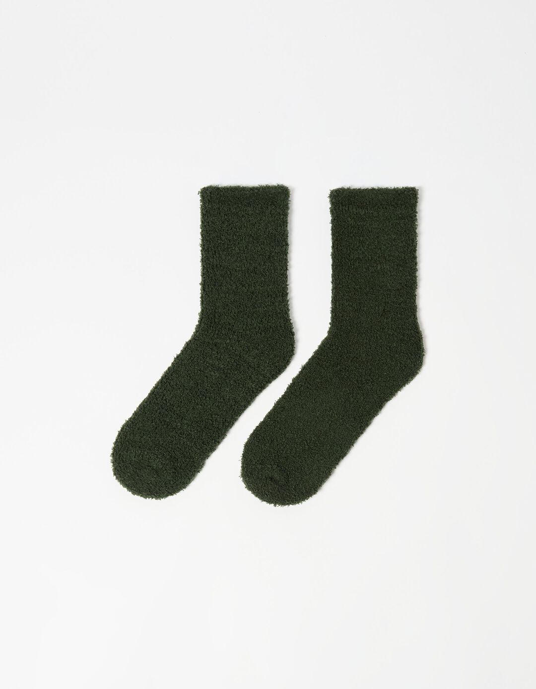 Meias, Homem, Verde Escuro 