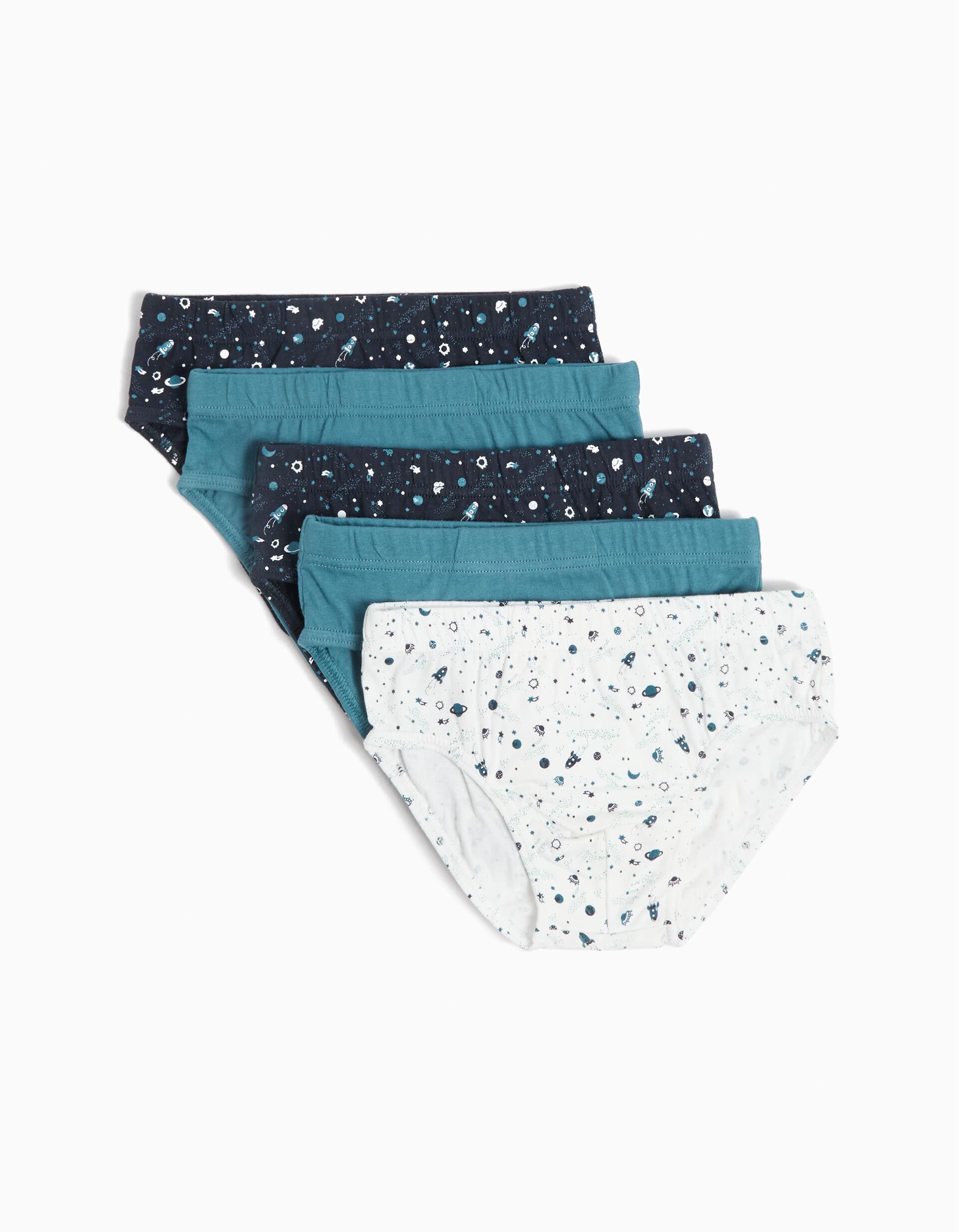 Comprar Online Pack 5 Cuecas, Menino, Multicor