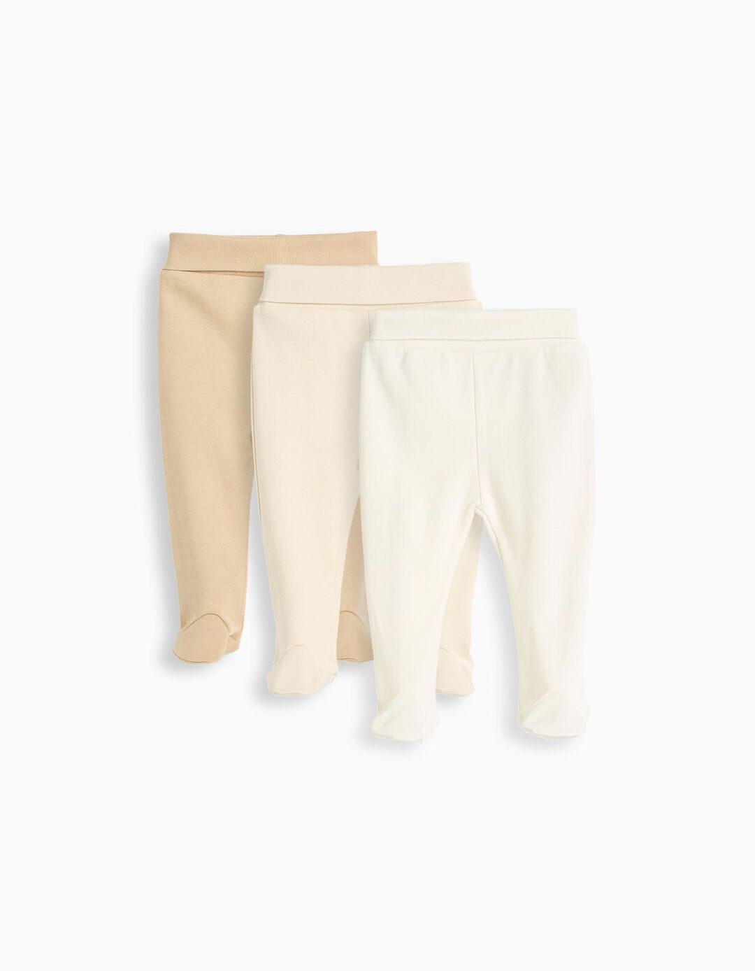 Pack 3 Cal&ccedil;as com P&eacute;s, Beb&eacute;, Multicor