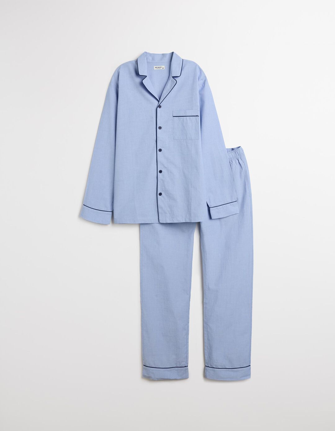 Pijama, Homem, Azul 