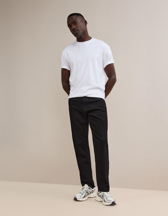 Comprar Online Cal&ccedil;as De Ganga 'Tapered Fit', Homem, Preto