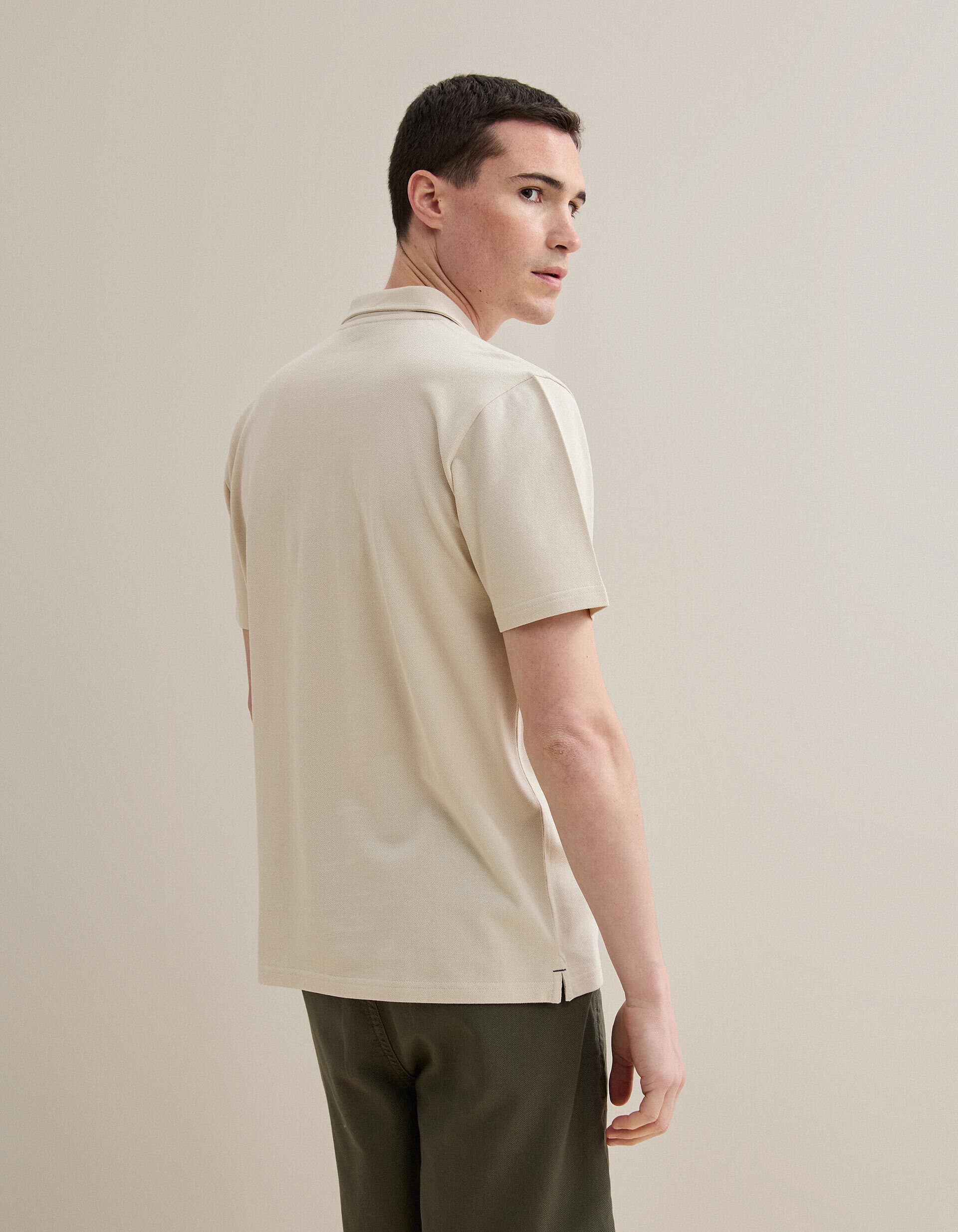 Comprar Online Polo Piquet, Homem, Bege Claro