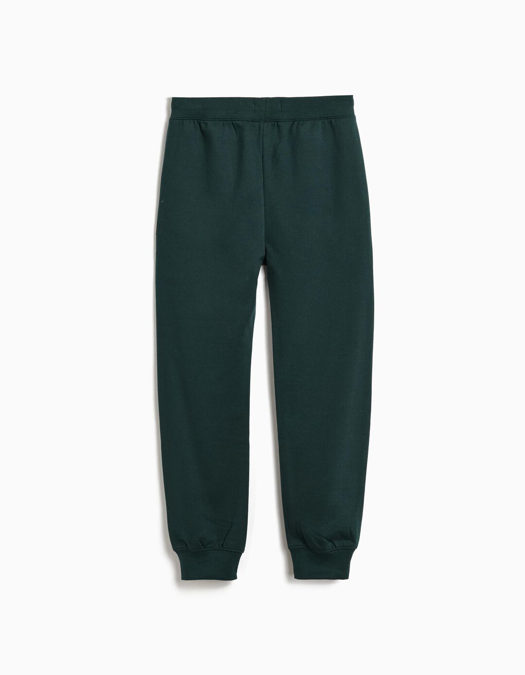 Calças Jogging, Menino, Verde Escuro