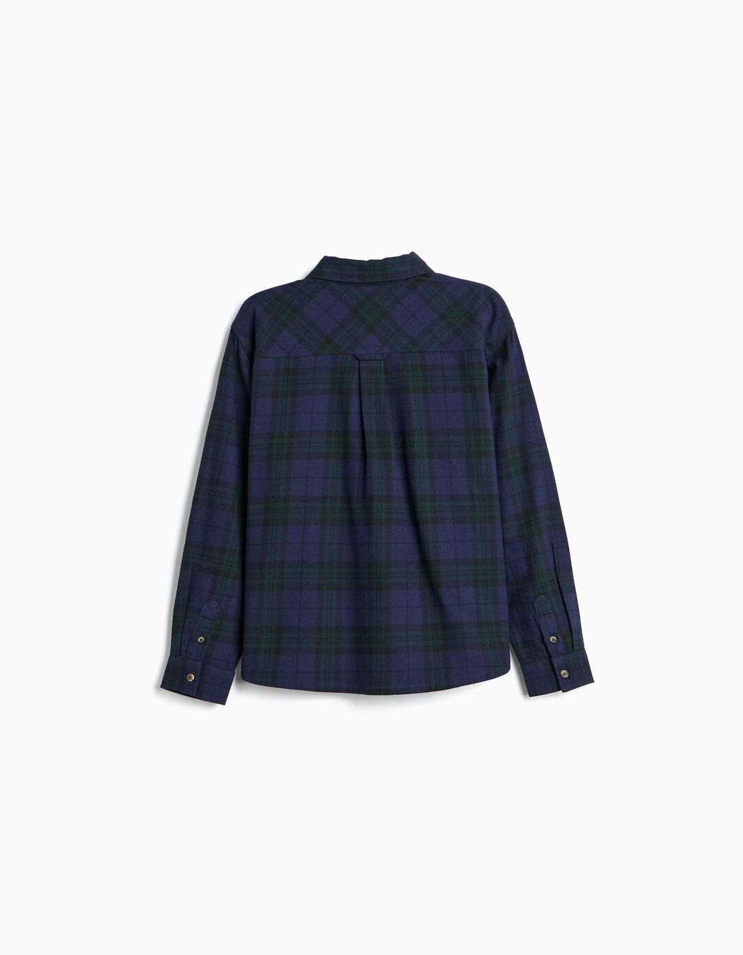 Camisa Xadrez, Menino, Verde Escuro