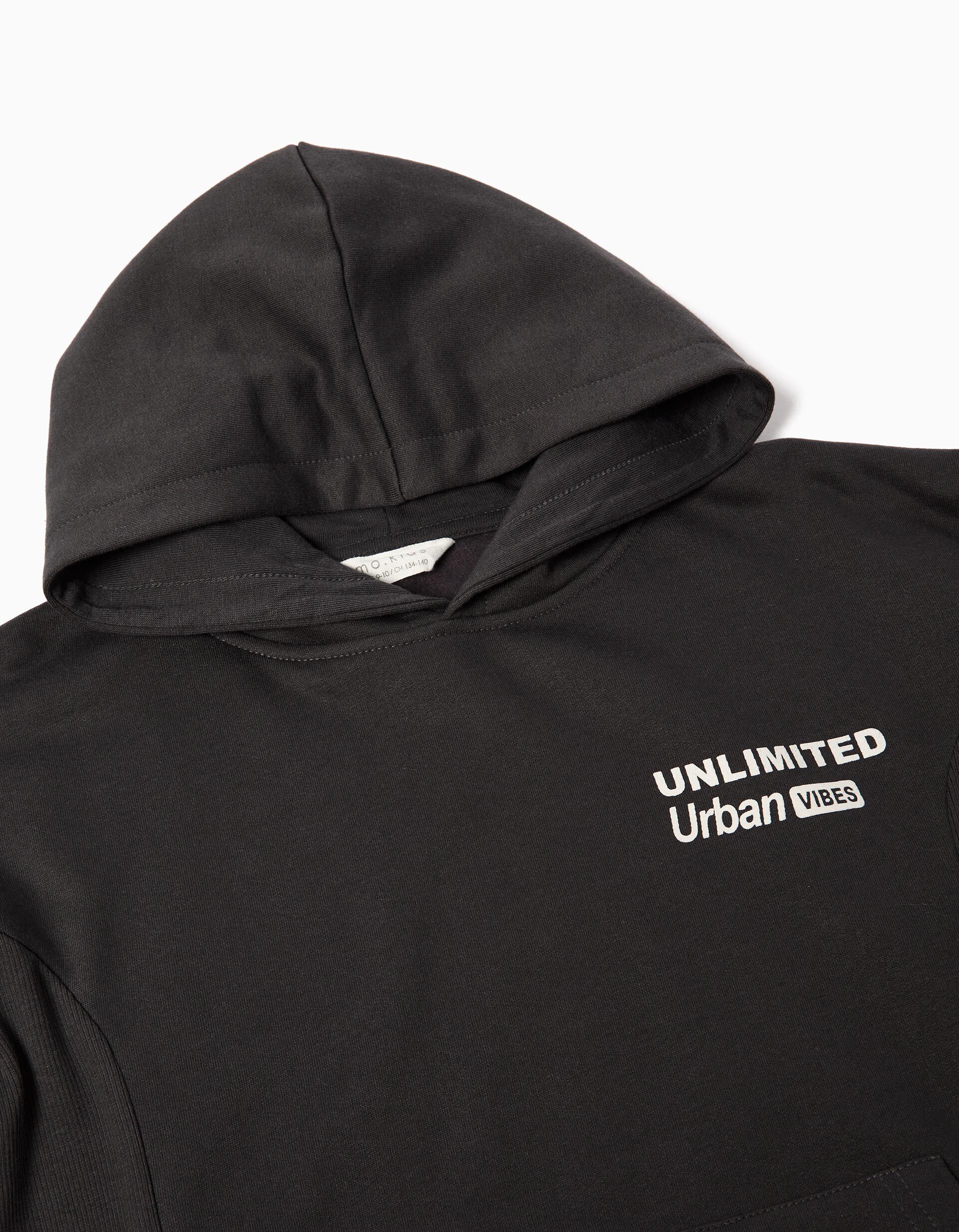 Comprar Online Conjunto de Jogging, Menino, Cinzento Escuro