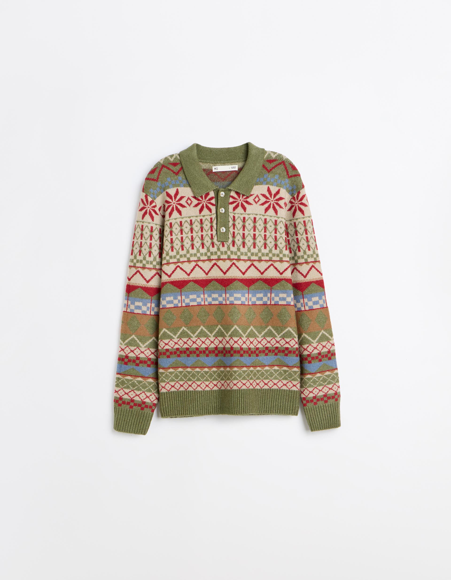 Comprar Online Sweater De Malha, Homem, Verde