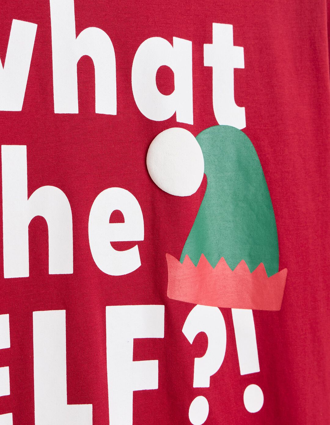 T-shirt Manga Comprida, Menino, Vermelho
