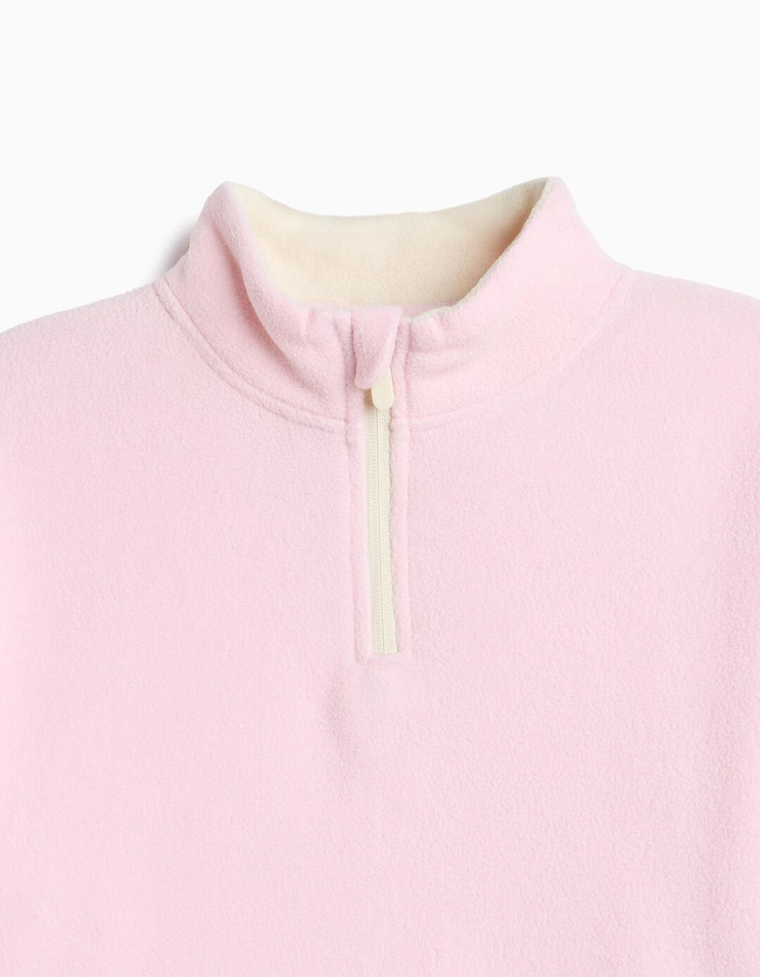 Camisola Polar, Menina, Rosa Claro