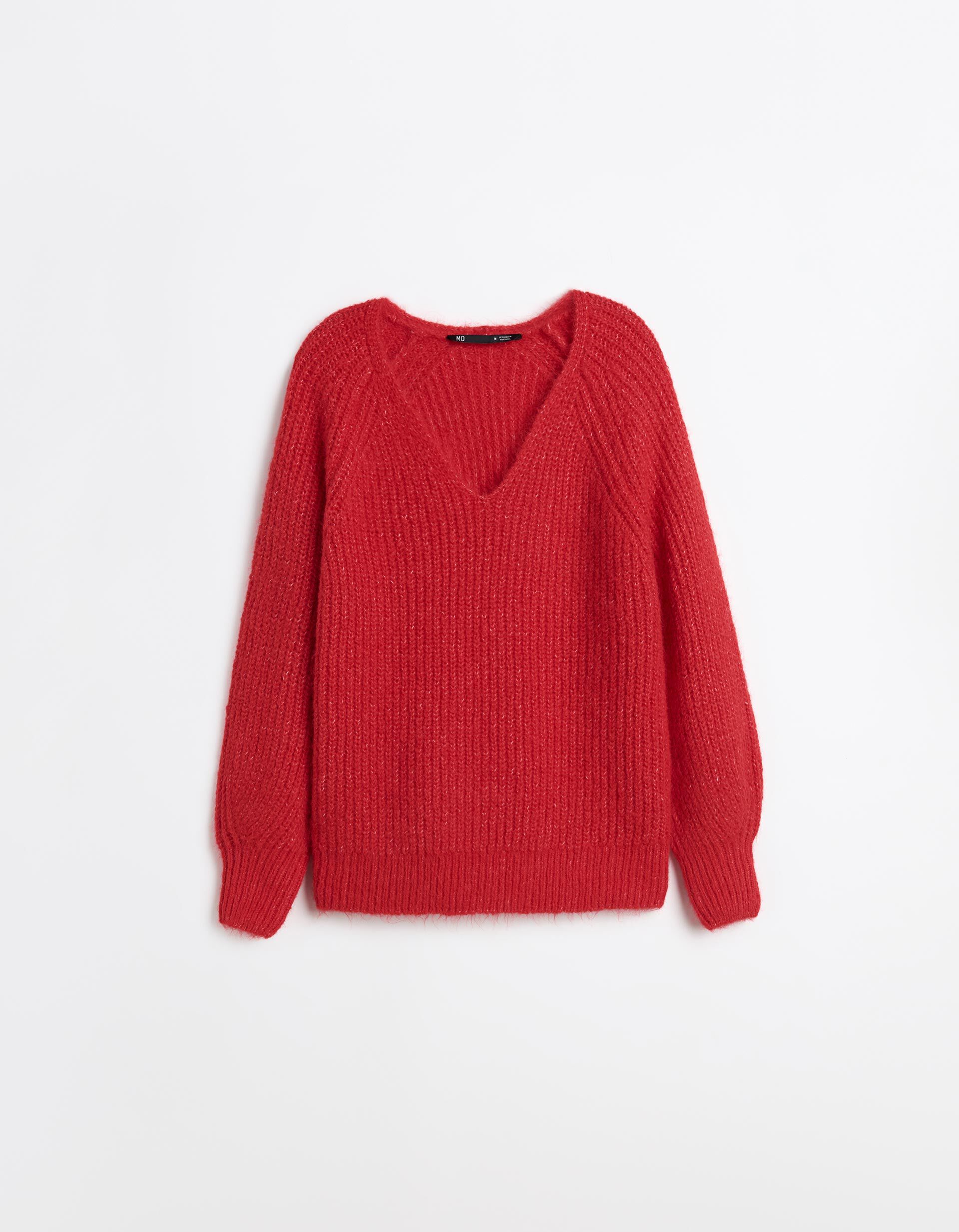 Comprar Online Camisola com L&atilde;, Mulher, Vermelho