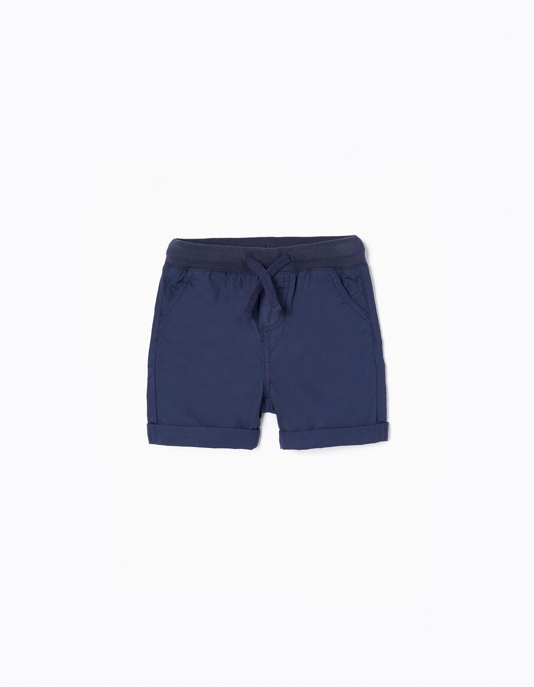 Cotton Shorts for Baby Boys, Dark Blue