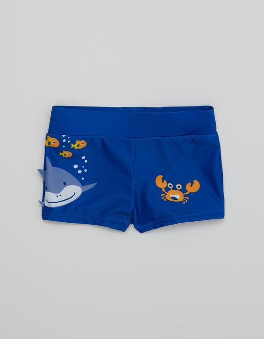 Swim Shorts, Baby Boys, Blue
