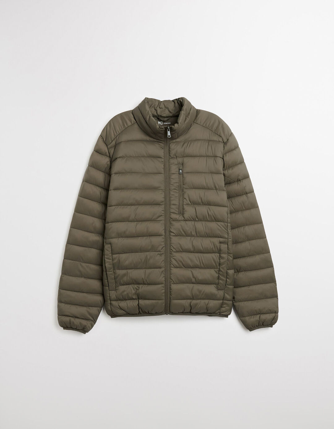 Casaco Acolchoado, Homem, Verde Escuro