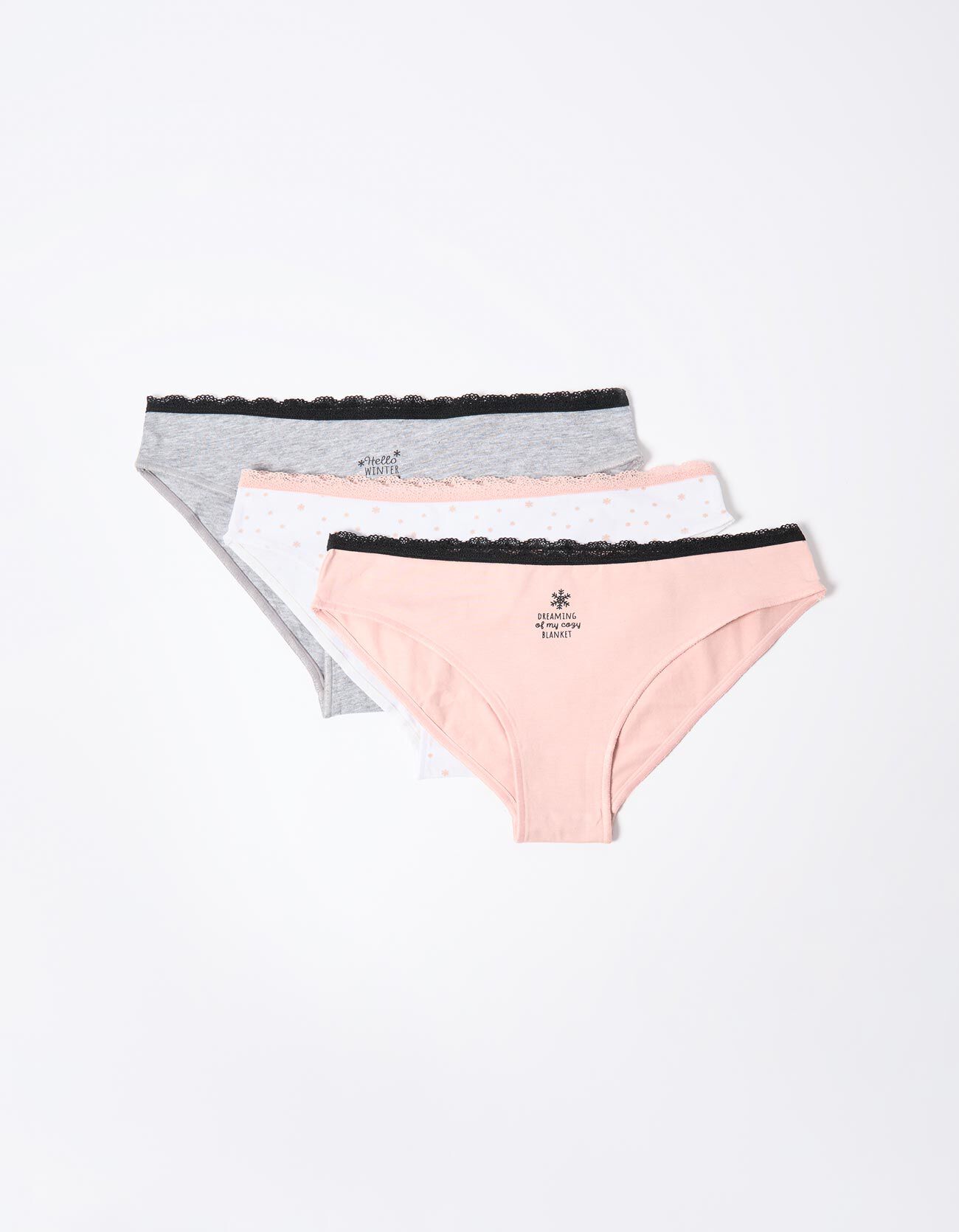 Comprar Online Pack 3 Cuecas, Mulher, Rosa