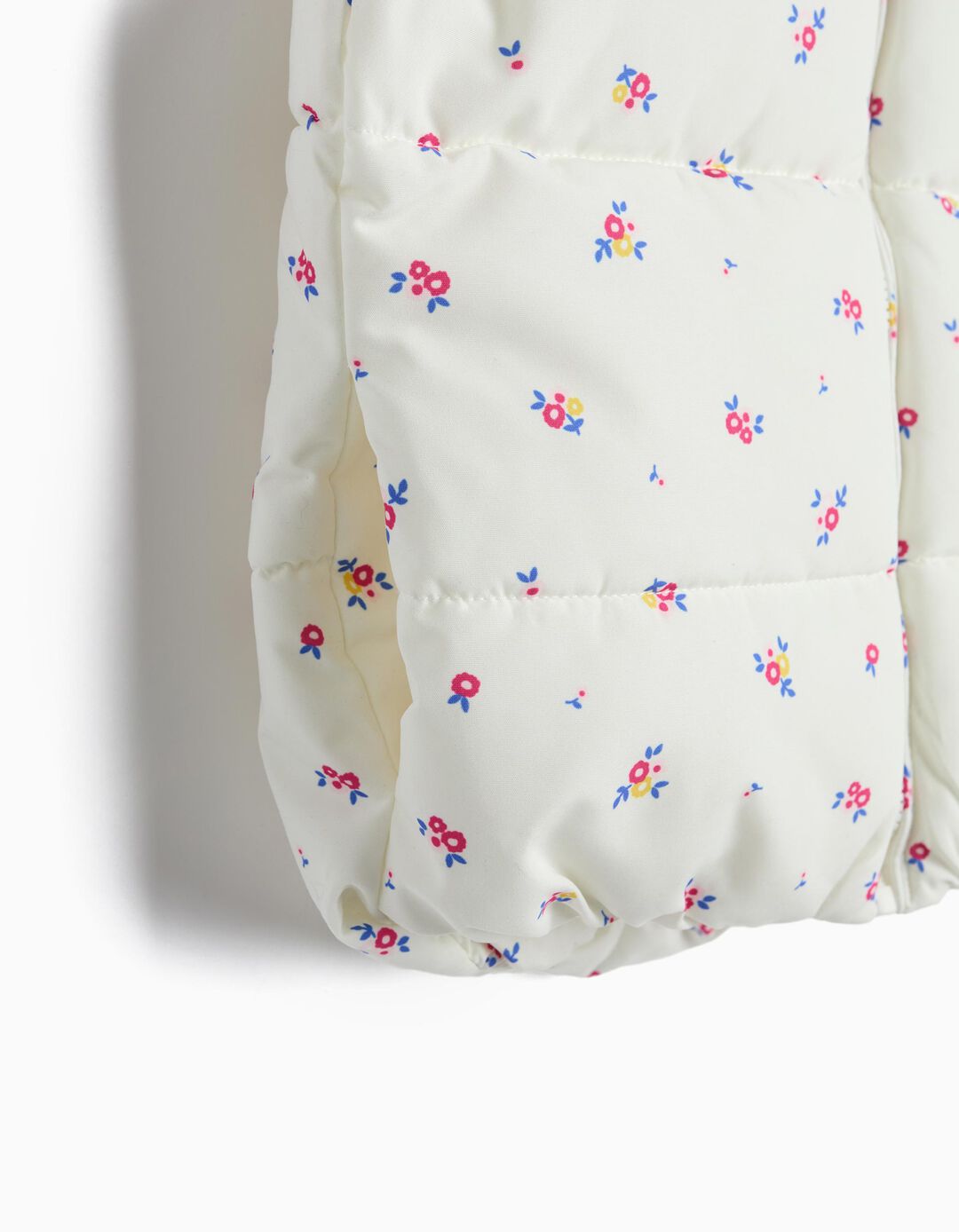 Colete Acolchoado, Menina, Branco