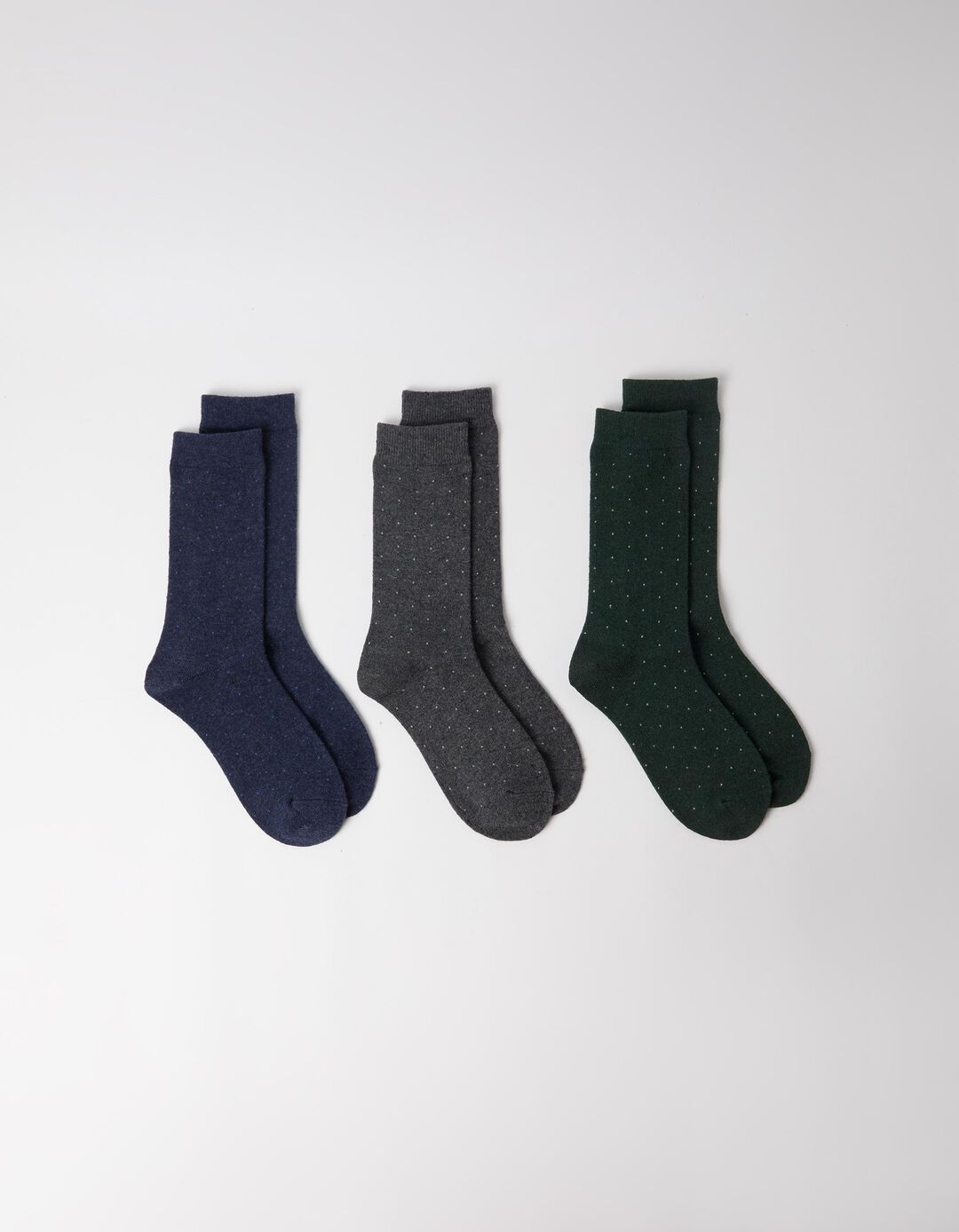 Pack 3 Pares De Meias, Homem, Cinzento Escuro