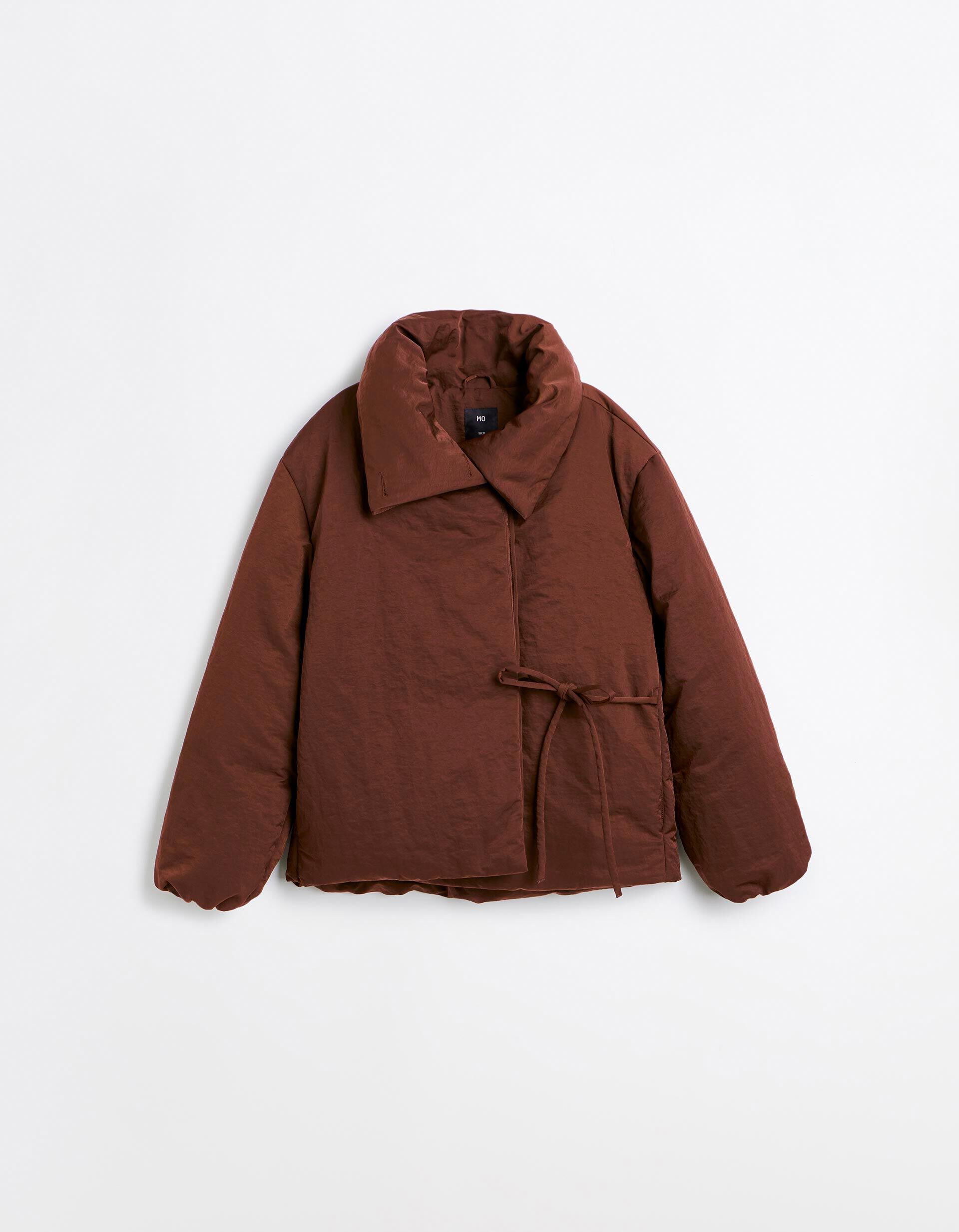 Comprar Online Anoraque Curto, Mulher, Castanho