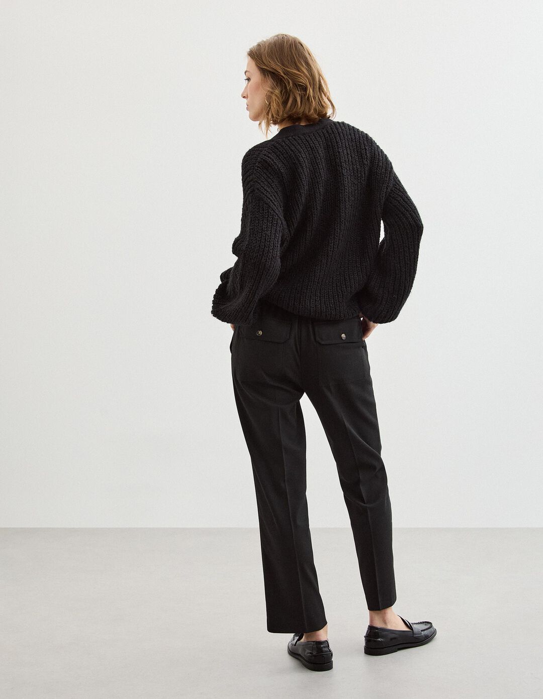 Cal&ccedil;as, Mulher, Preto