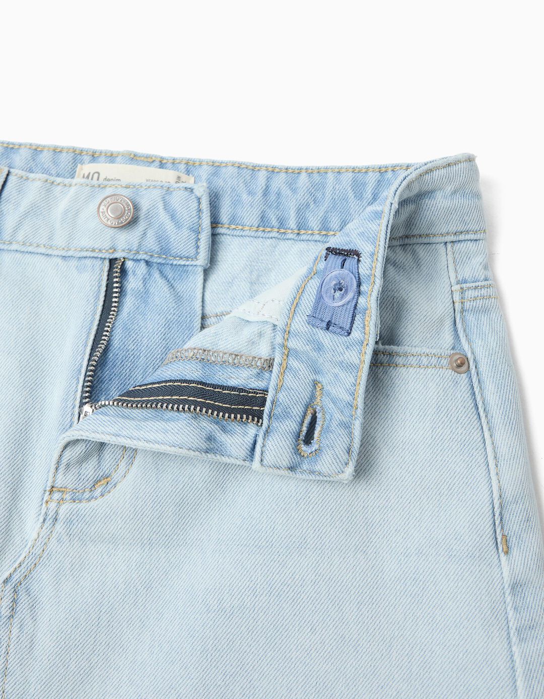 Saia de Ganga, Menina, Azul Claro