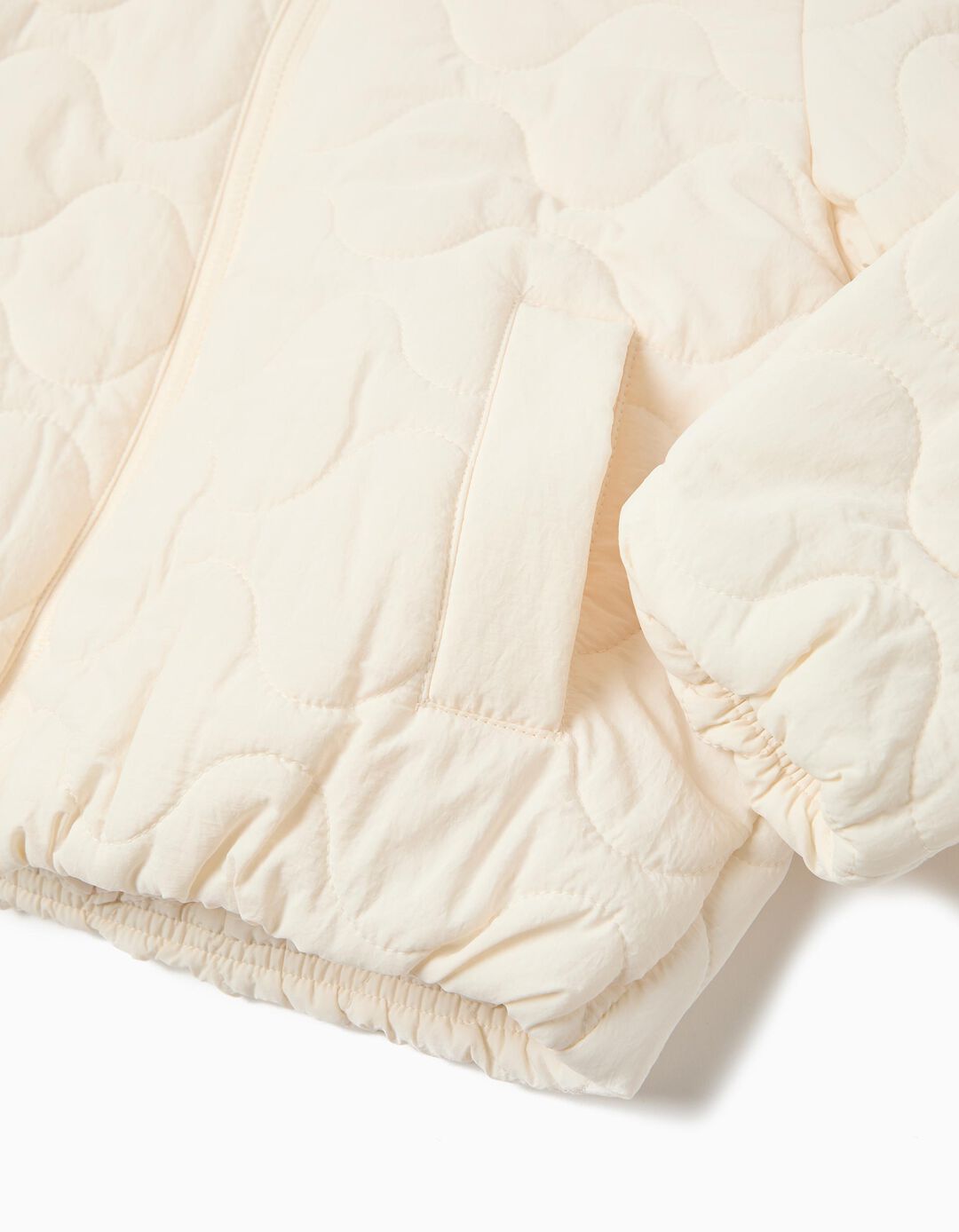 Casaco Acolchoado, Menina, Branco