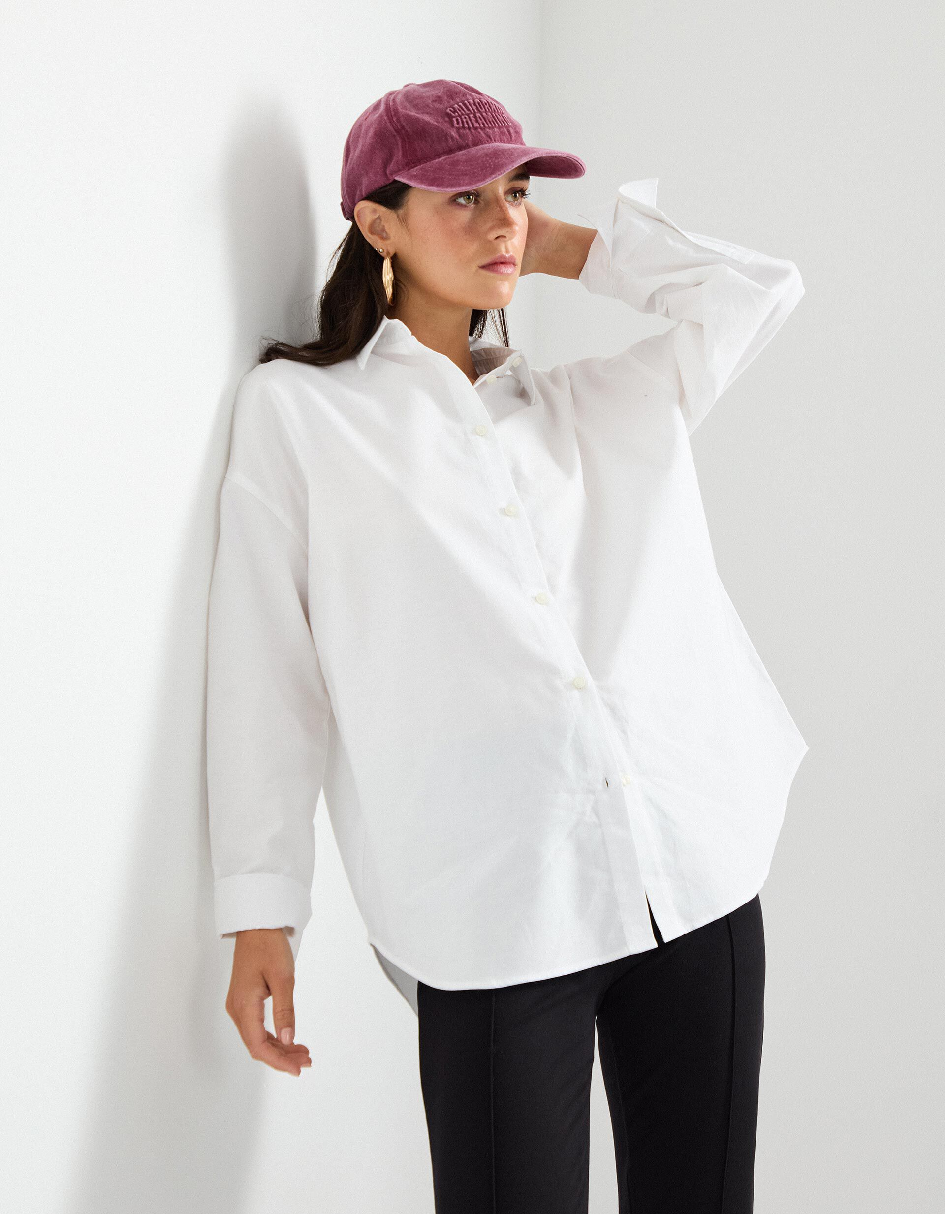 Comprar Online Camisa Oxford, Mulher, Branco