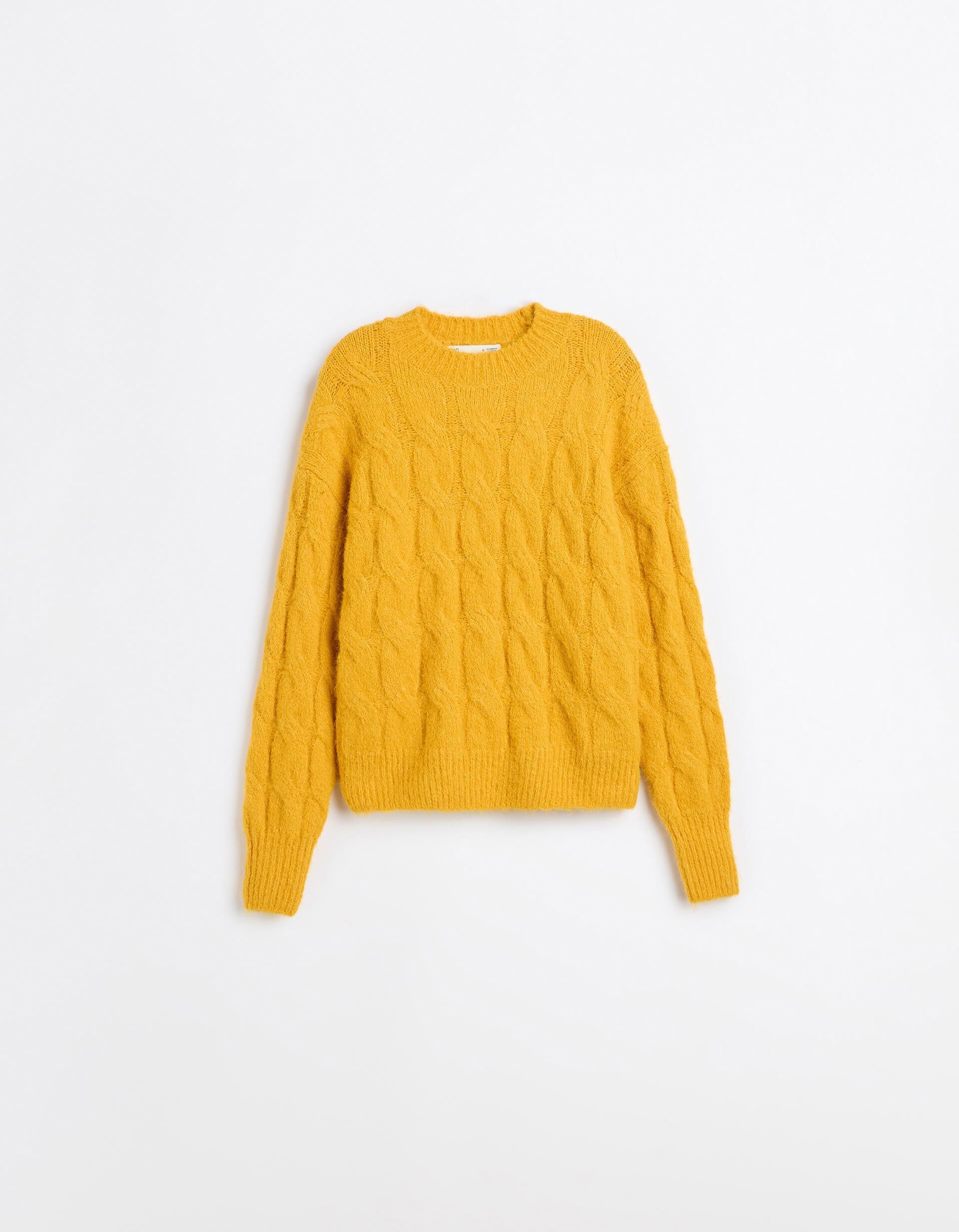 Comprar Online Camisola De Malha, Mulher, Amarelo