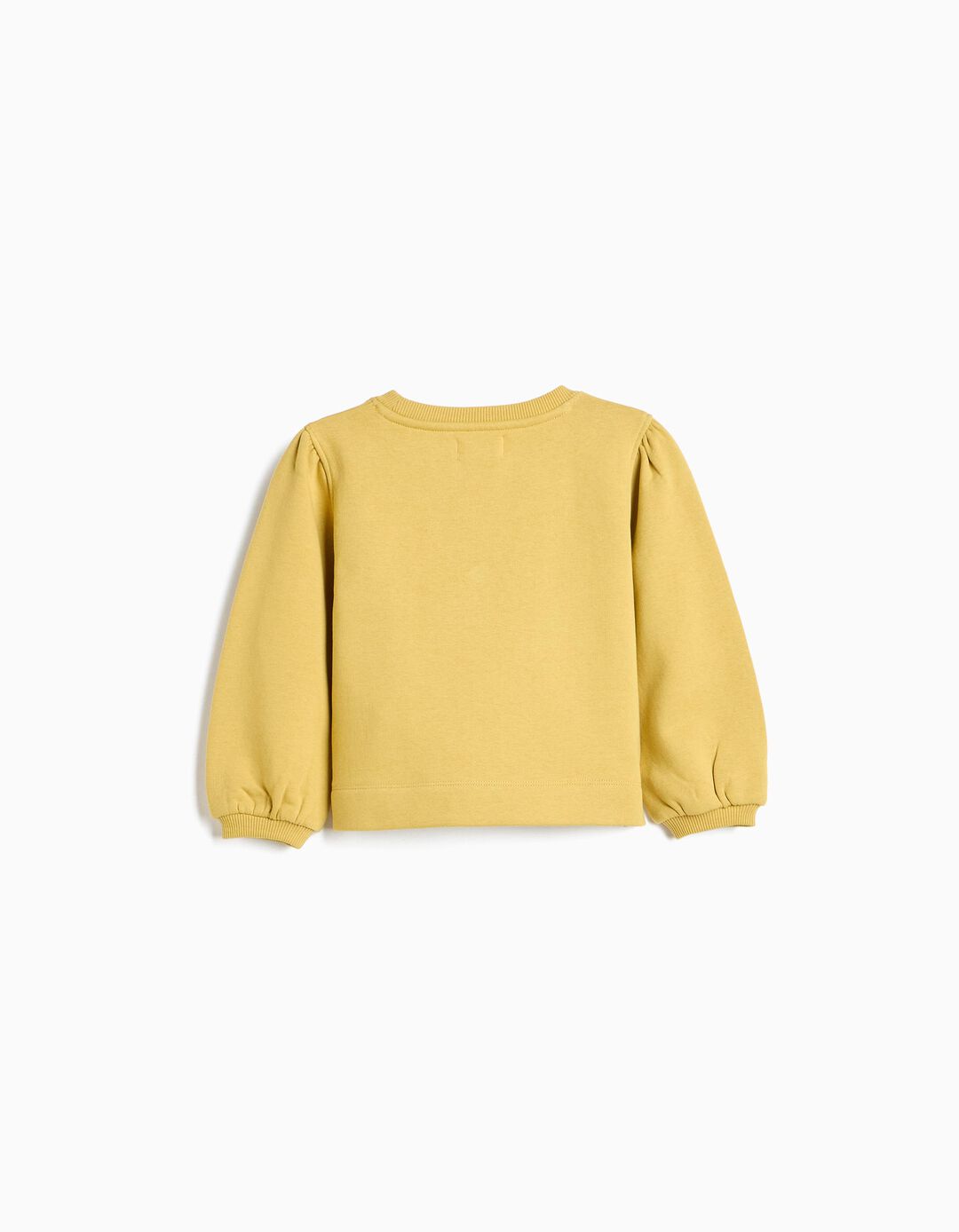 Sweatshirt, Menina, Amarelo Torrado