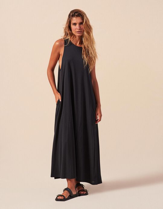 Comprar Online Vestido Comprido, Mulher, Preto