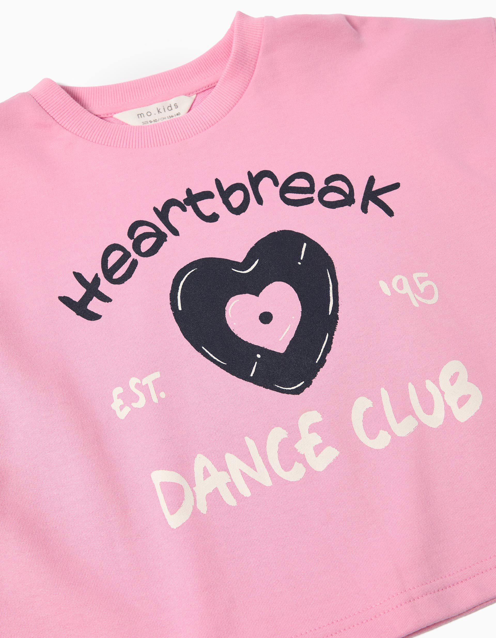 Comprar Online Sweatshirt de Felpa, Menina, Rosa