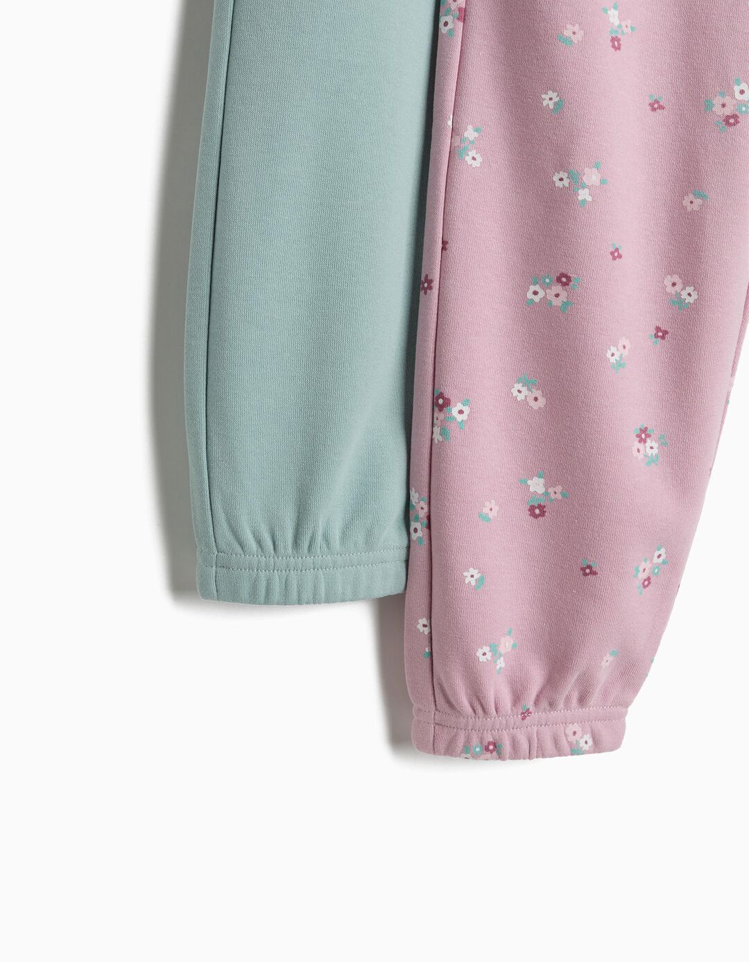 Pack 2 Joggings, Menina, Rosa Claro