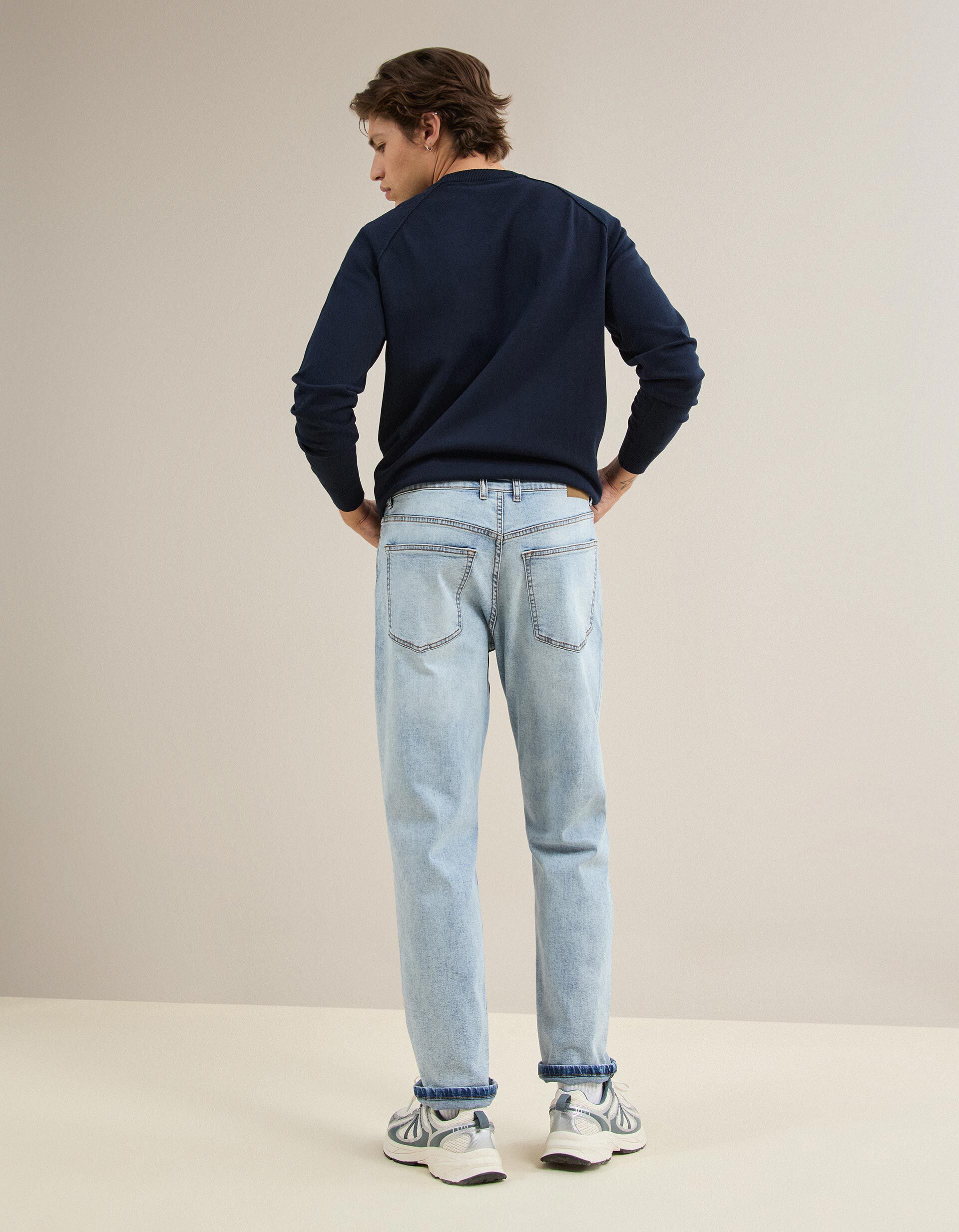 Comprar Online Cal&ccedil;as De Ganga 'Tapered Fit', Homem, Azul Claro