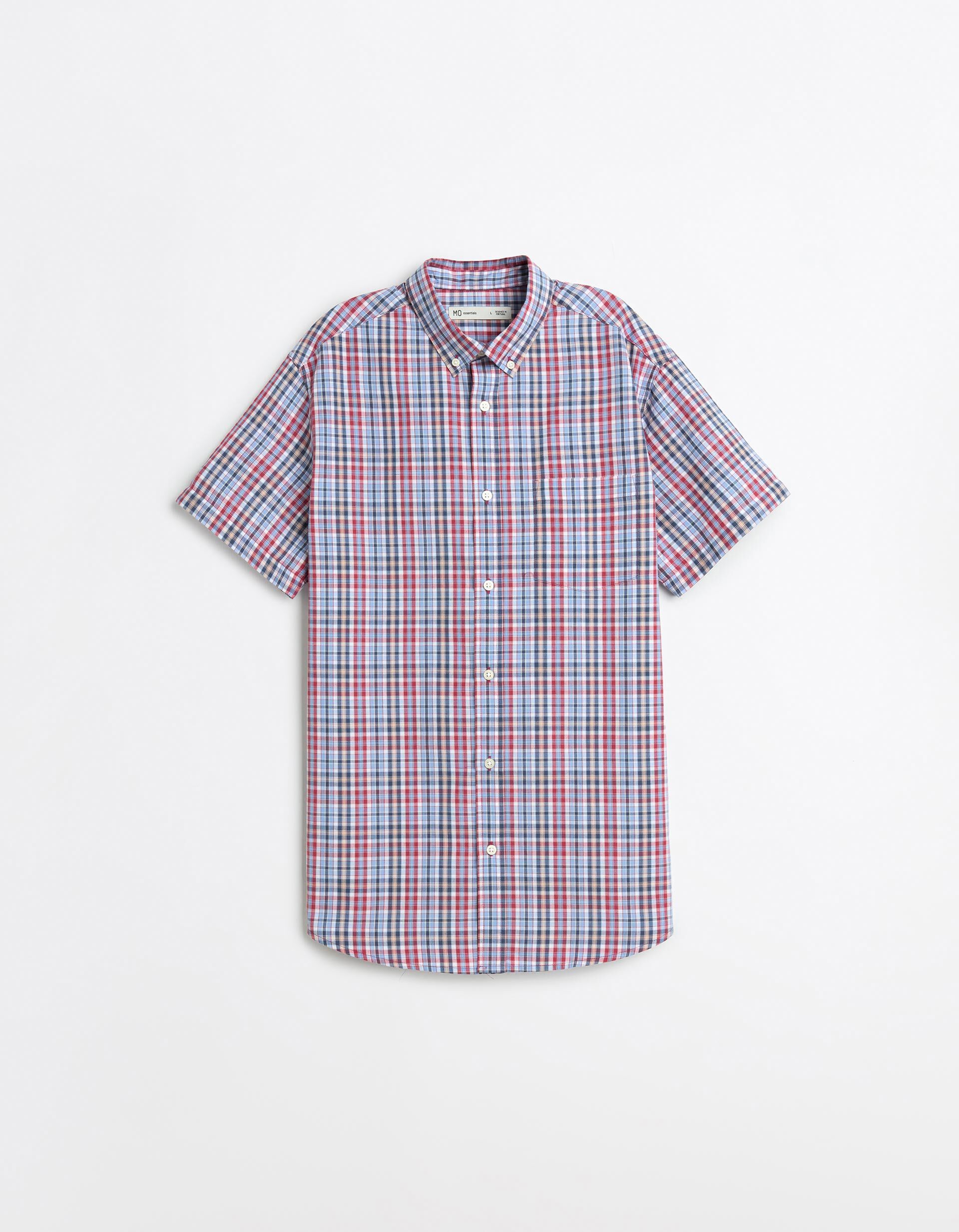 Comprar Online Camisa Manga Curta, Homem, Vermelho