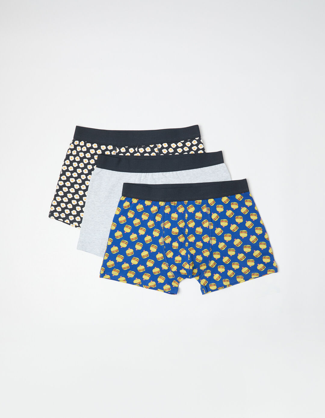 Pack 3 Boxers, Homem, Azul Escuro