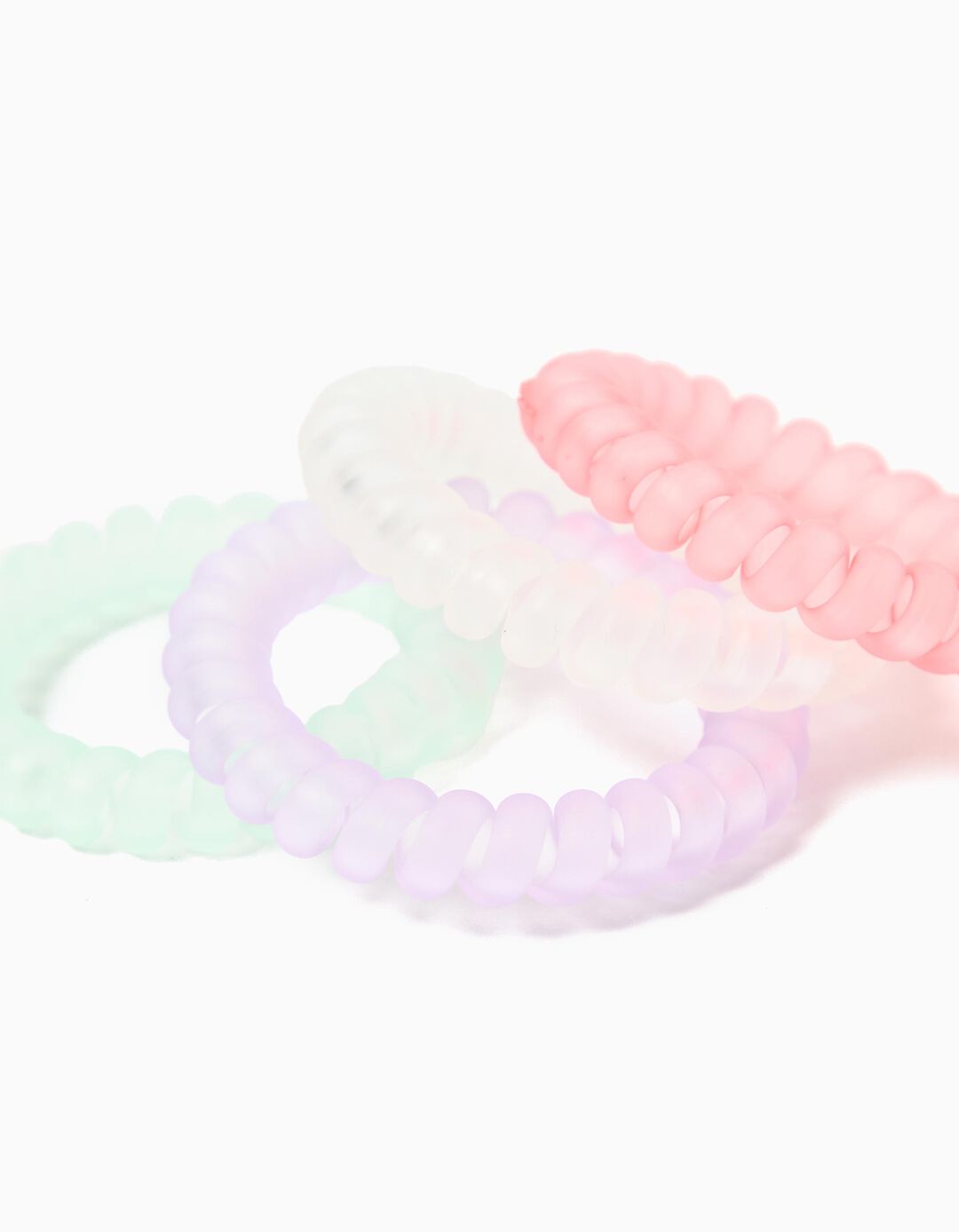 Pack 4 Elásticos de Cabelo, Menina, Multicor