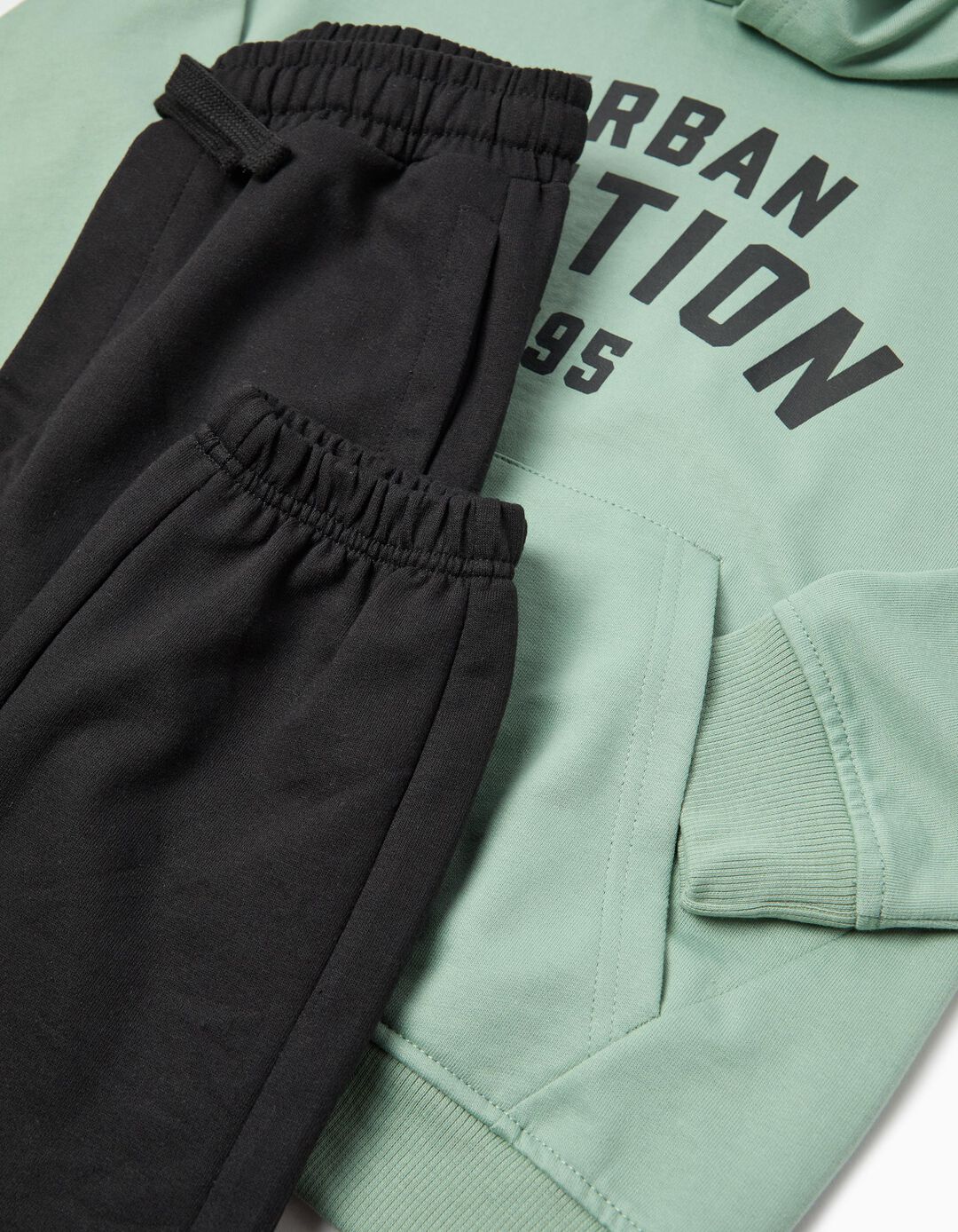 Conjunto de Jogging, Menino, Verde Claro